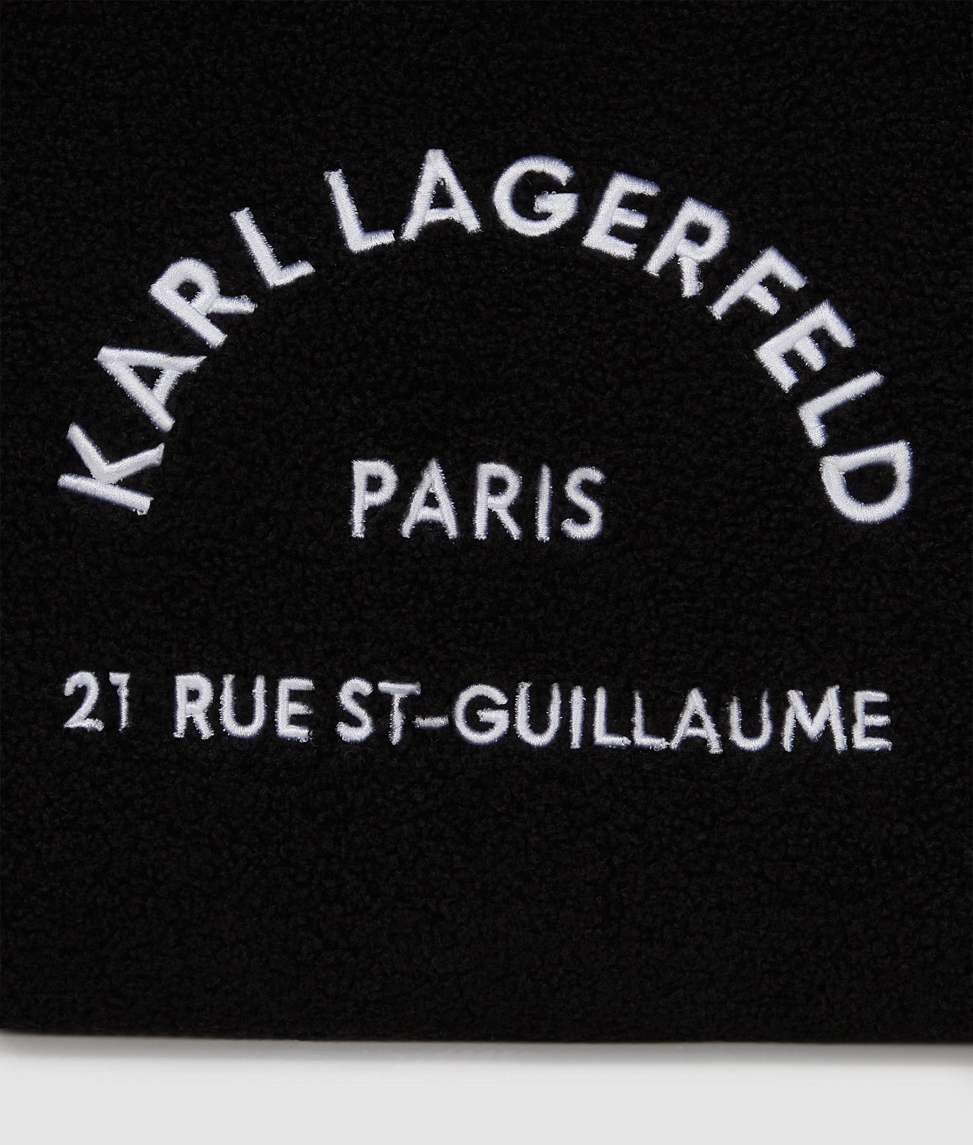 Rue St-Guillaume faux-shearling tote bag