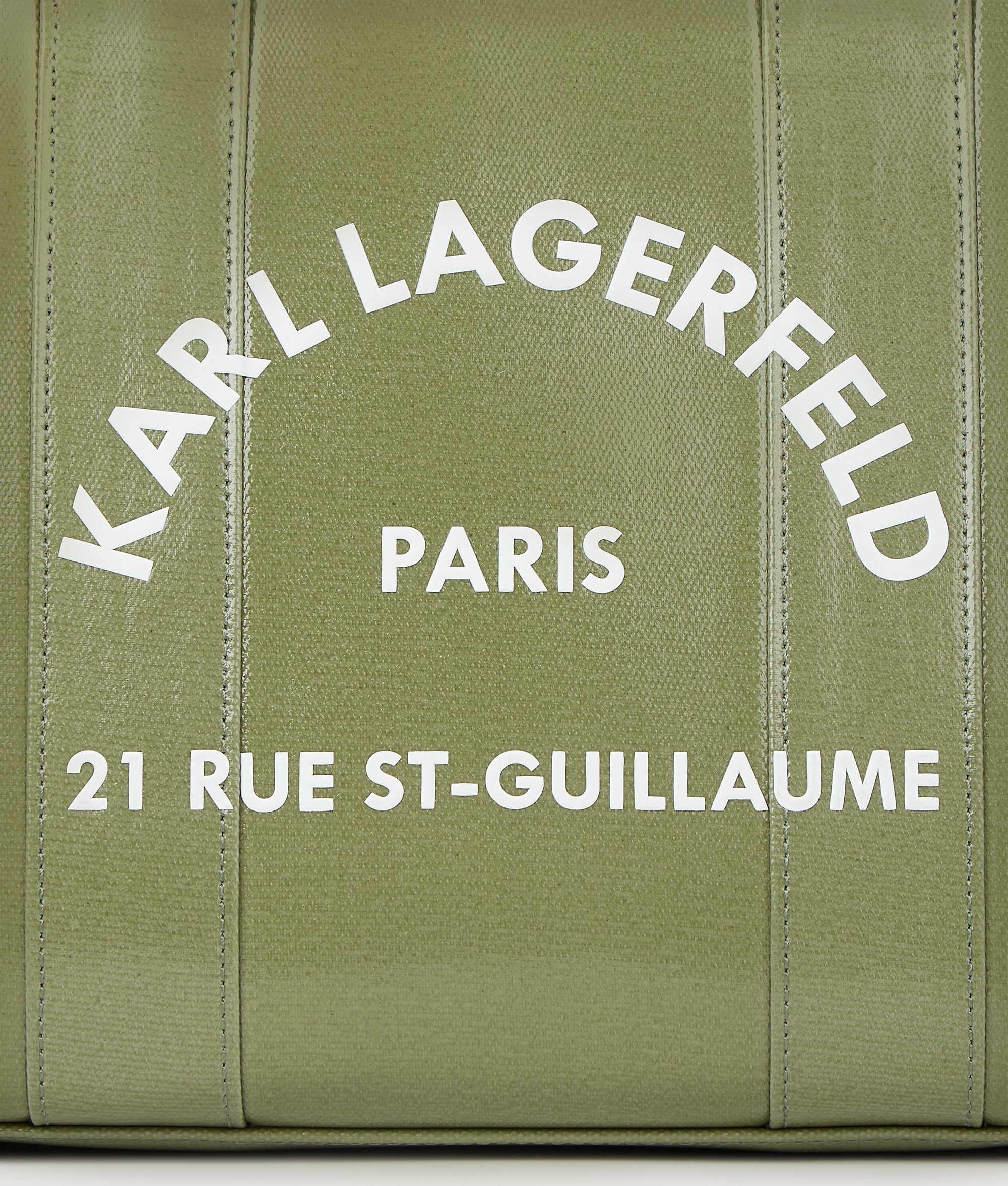 Rue St-Guillaume coated tote bag