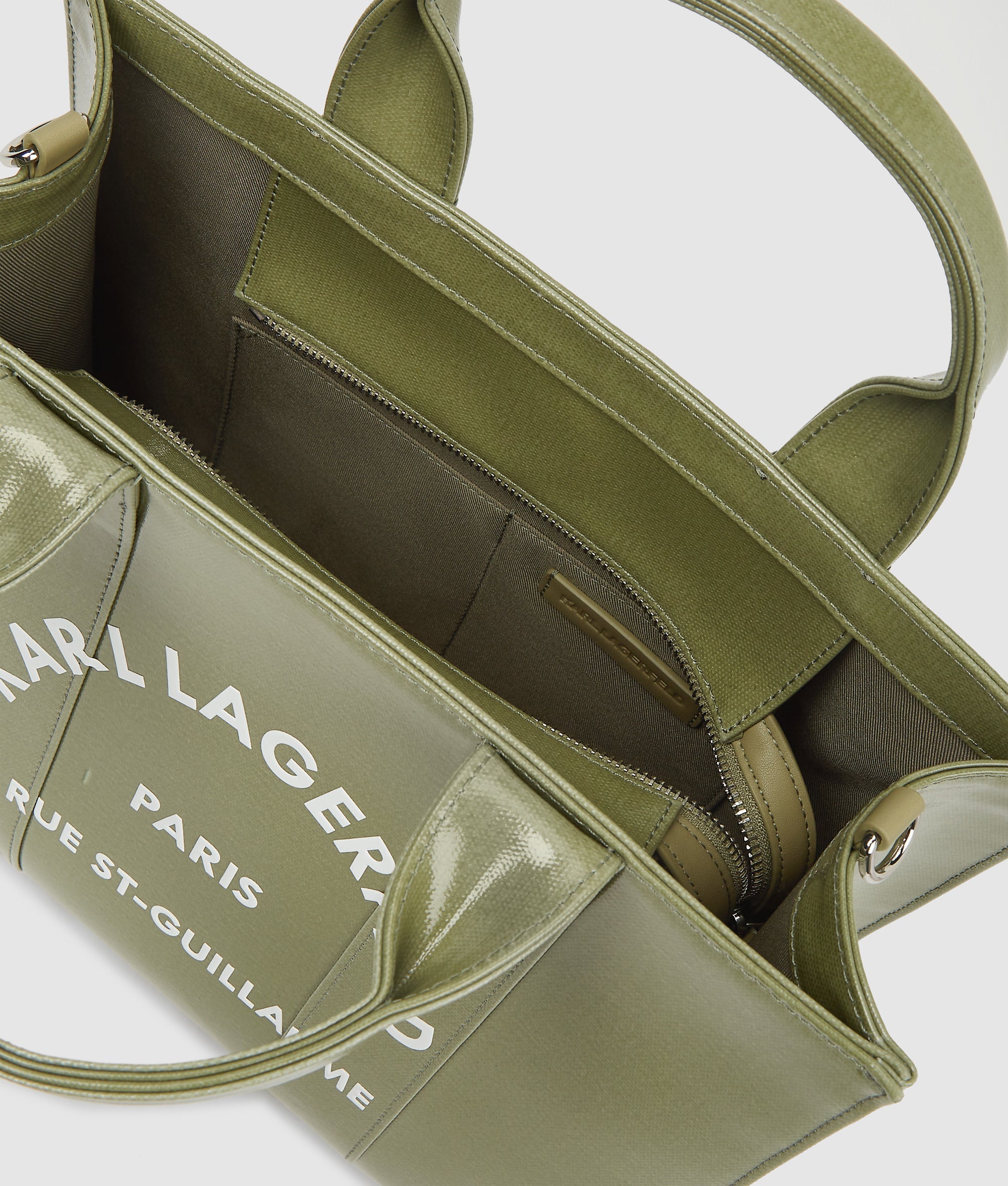 Rue St-Guillaume coated tote bag