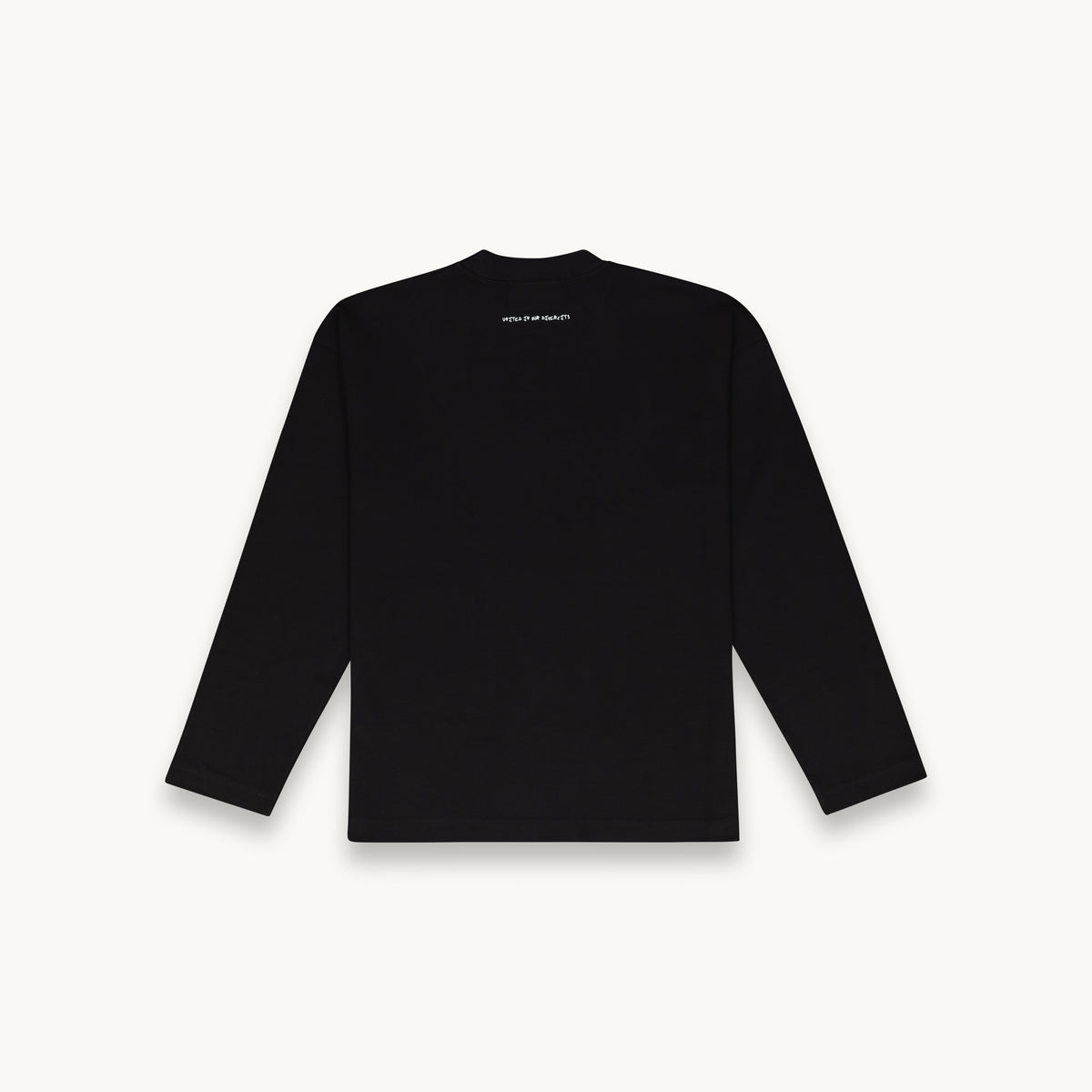 WE, THE PEOPLE LONG SLEEVE T-SHIRT - BLACK