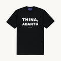 THINA,  ABANTU T-SHIRT, BLACK