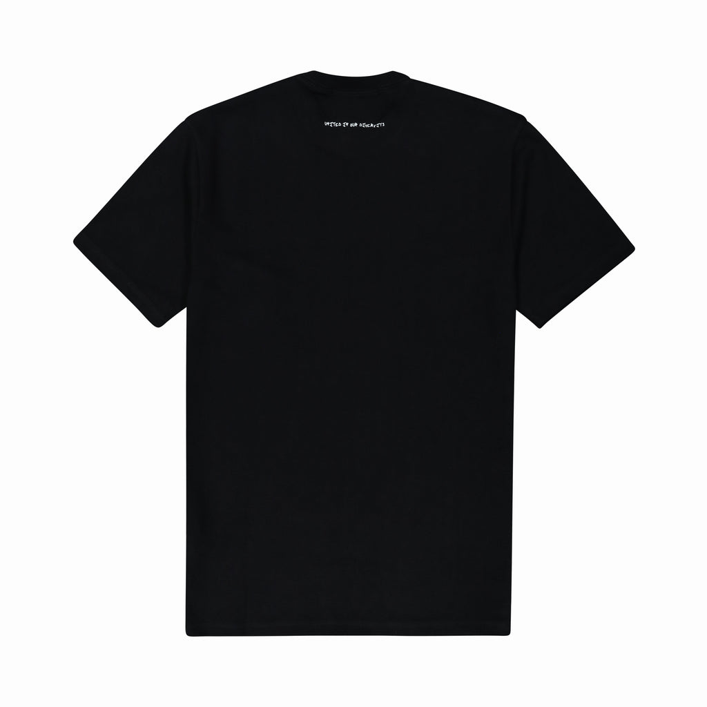 THINA,  ABANTU T-SHIRT, BLACK