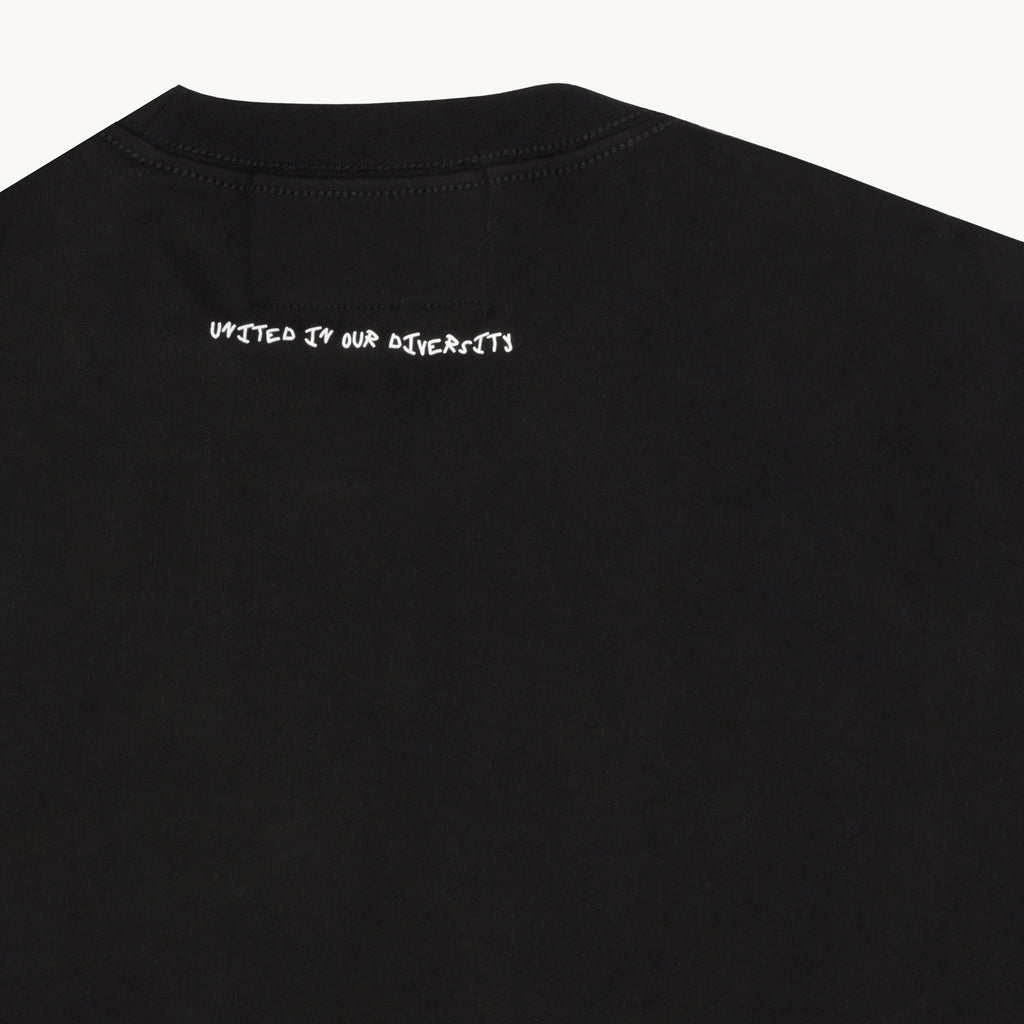 THINA,  ABANTU T-SHIRT, BLACK