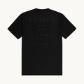 SELF CARE DOUBLE BLACK T-SHIRT