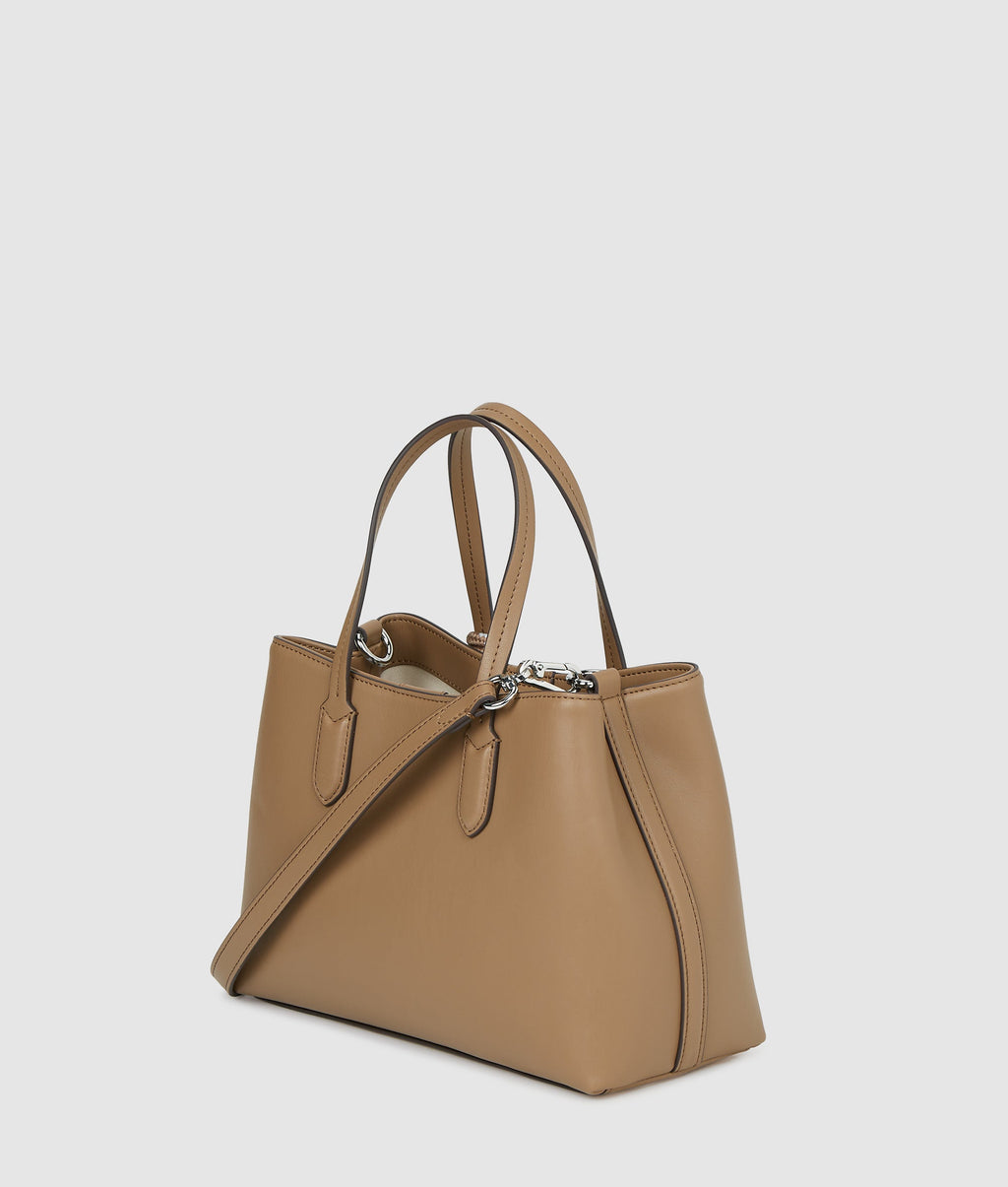 Ikon smooth small tote bag