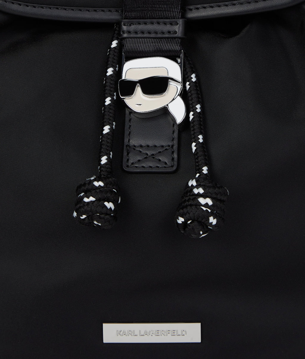 Ikon nylon small flap backpack
