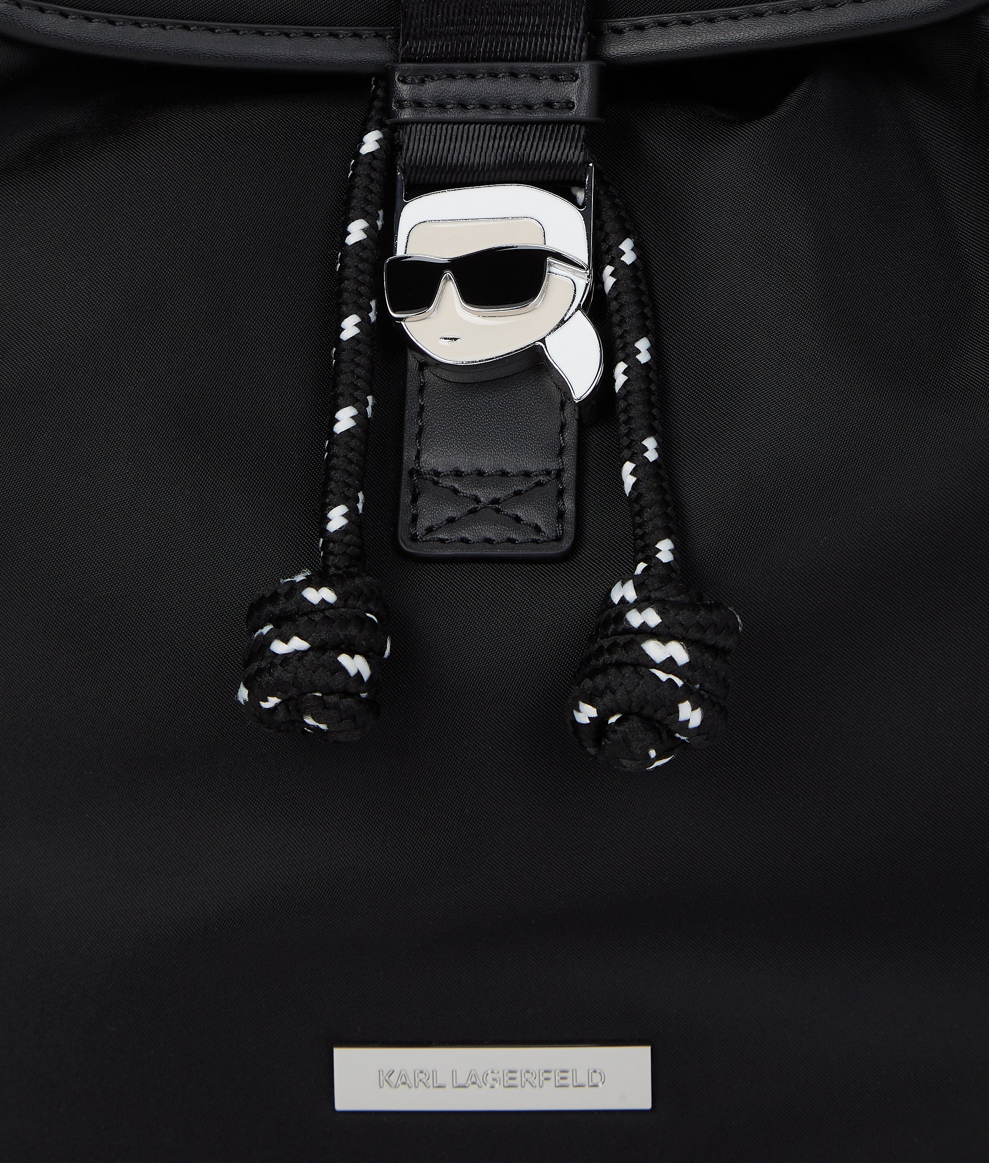 Ikon nylon small flap backpack