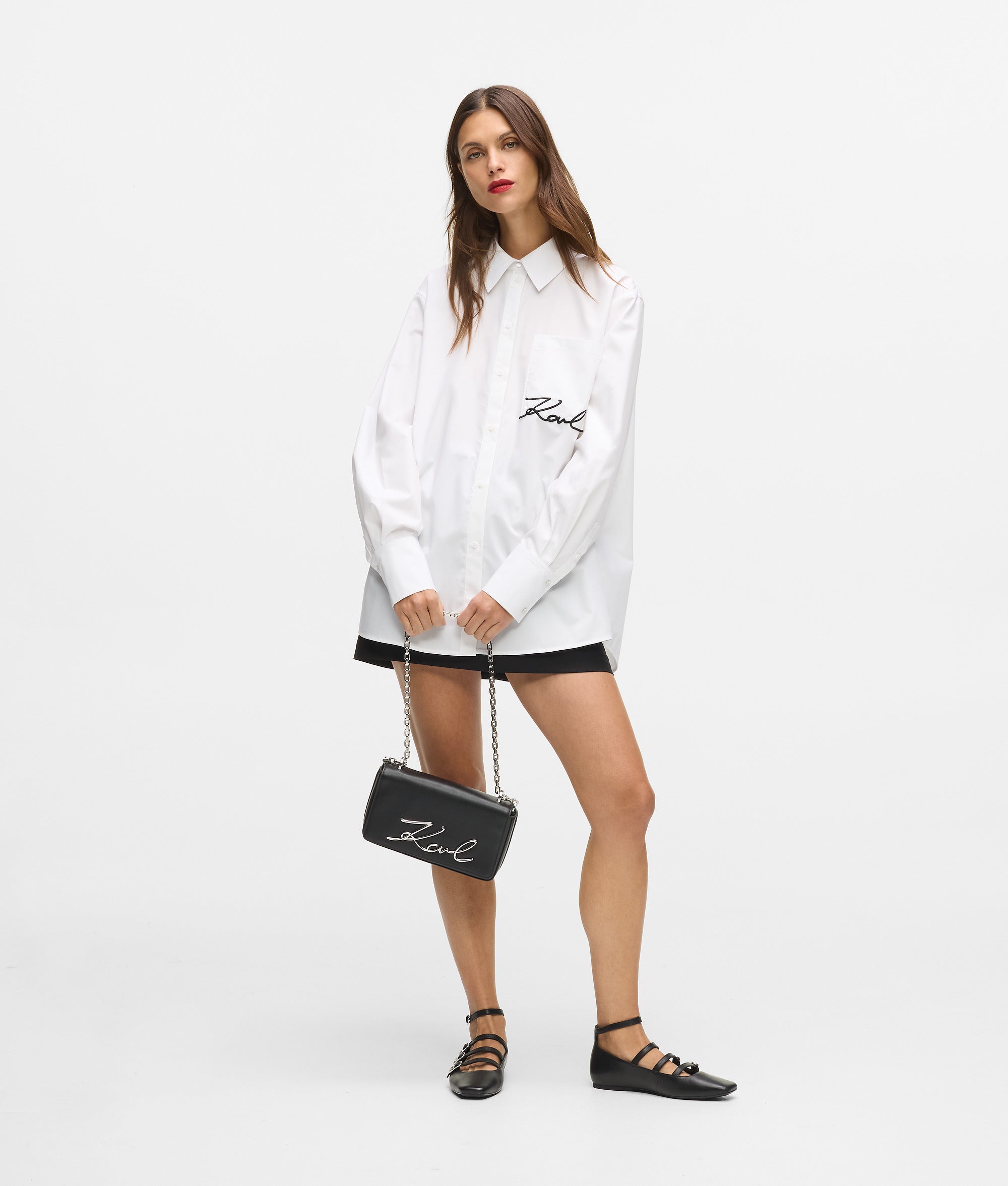 K/Signature small crossbody bag