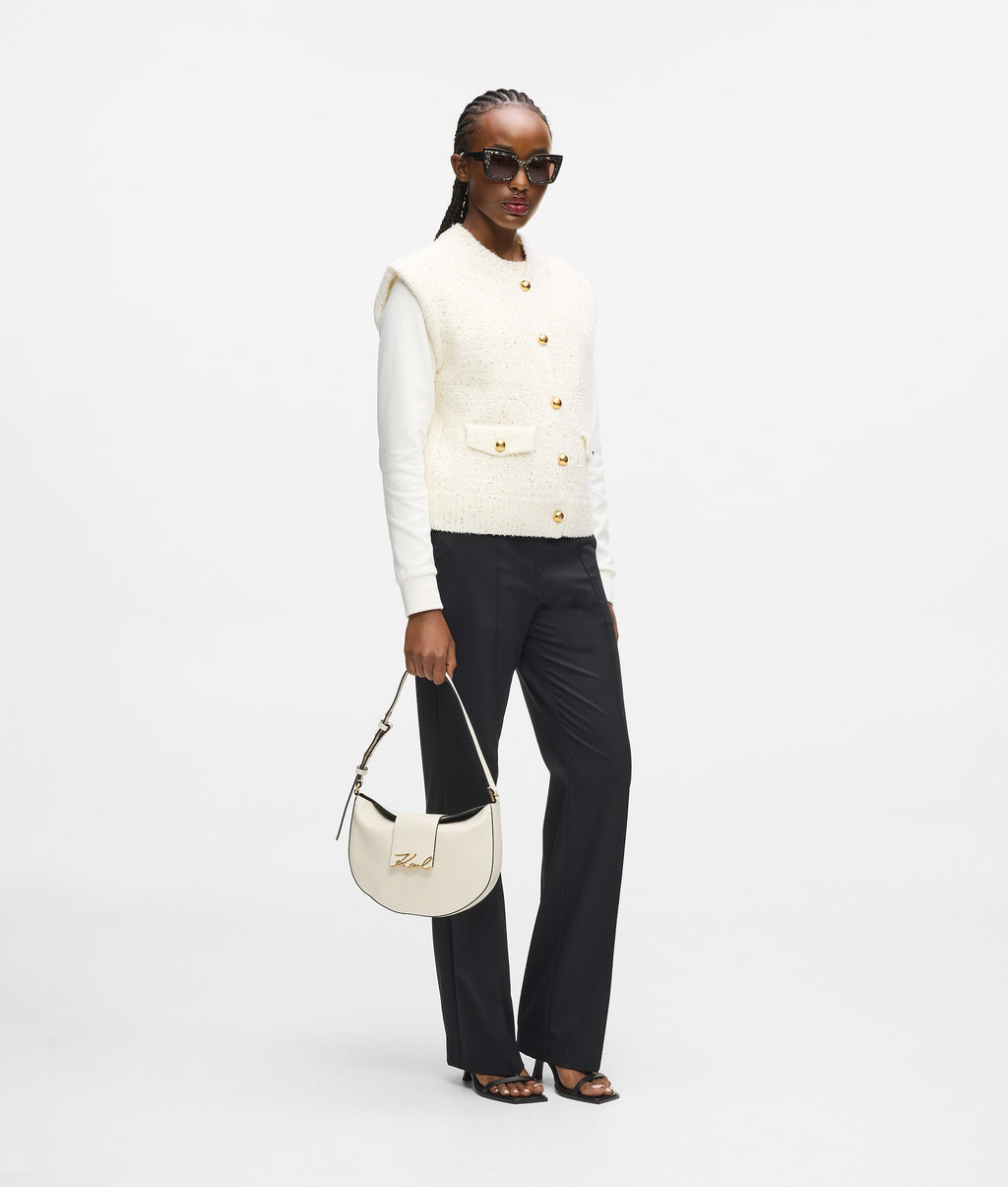 K/Signature moon bag