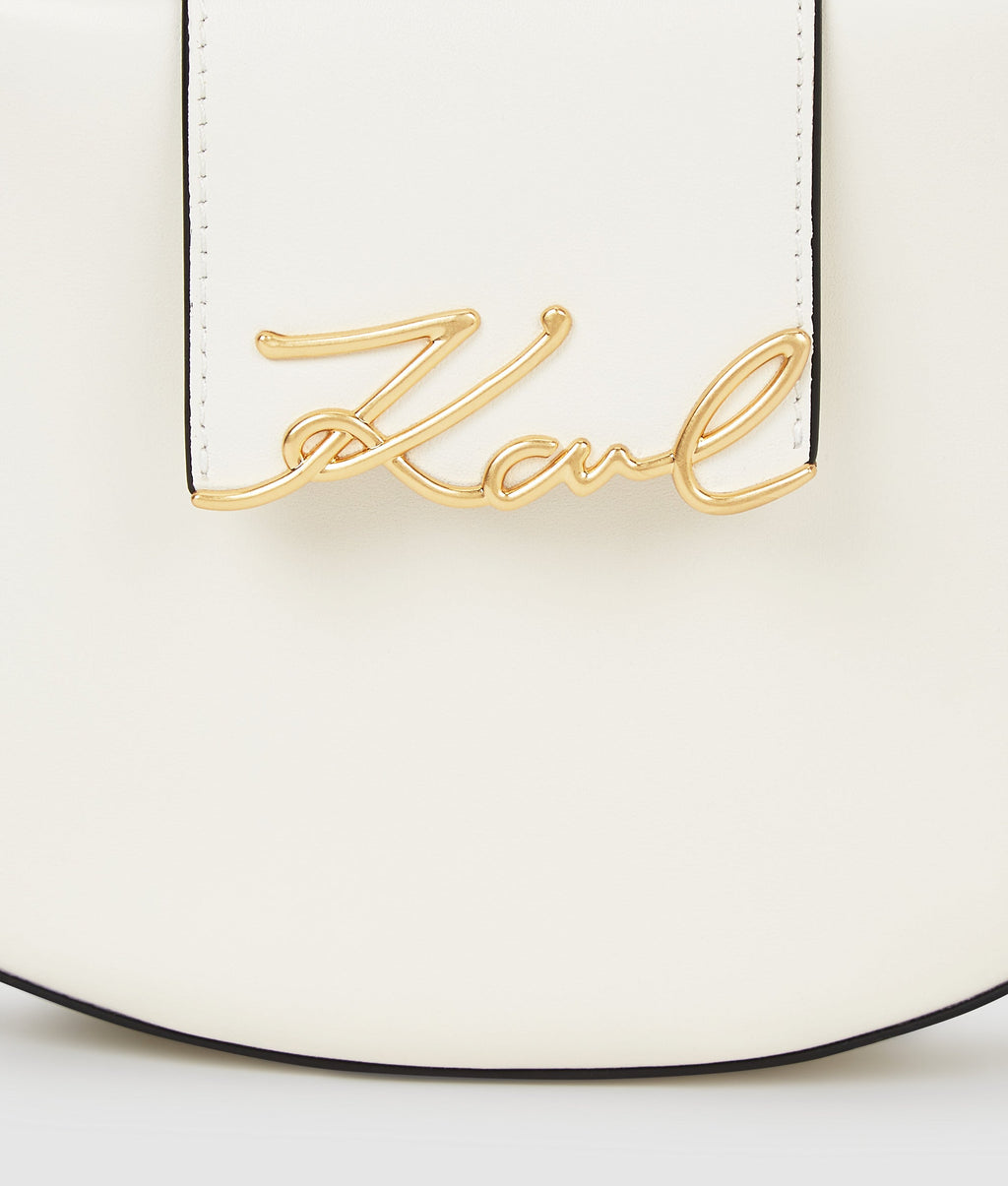 K/Signature moon bag