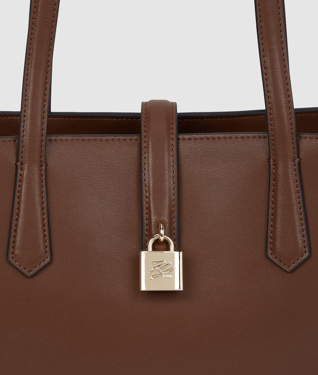 K/Autograph padlock tote bag