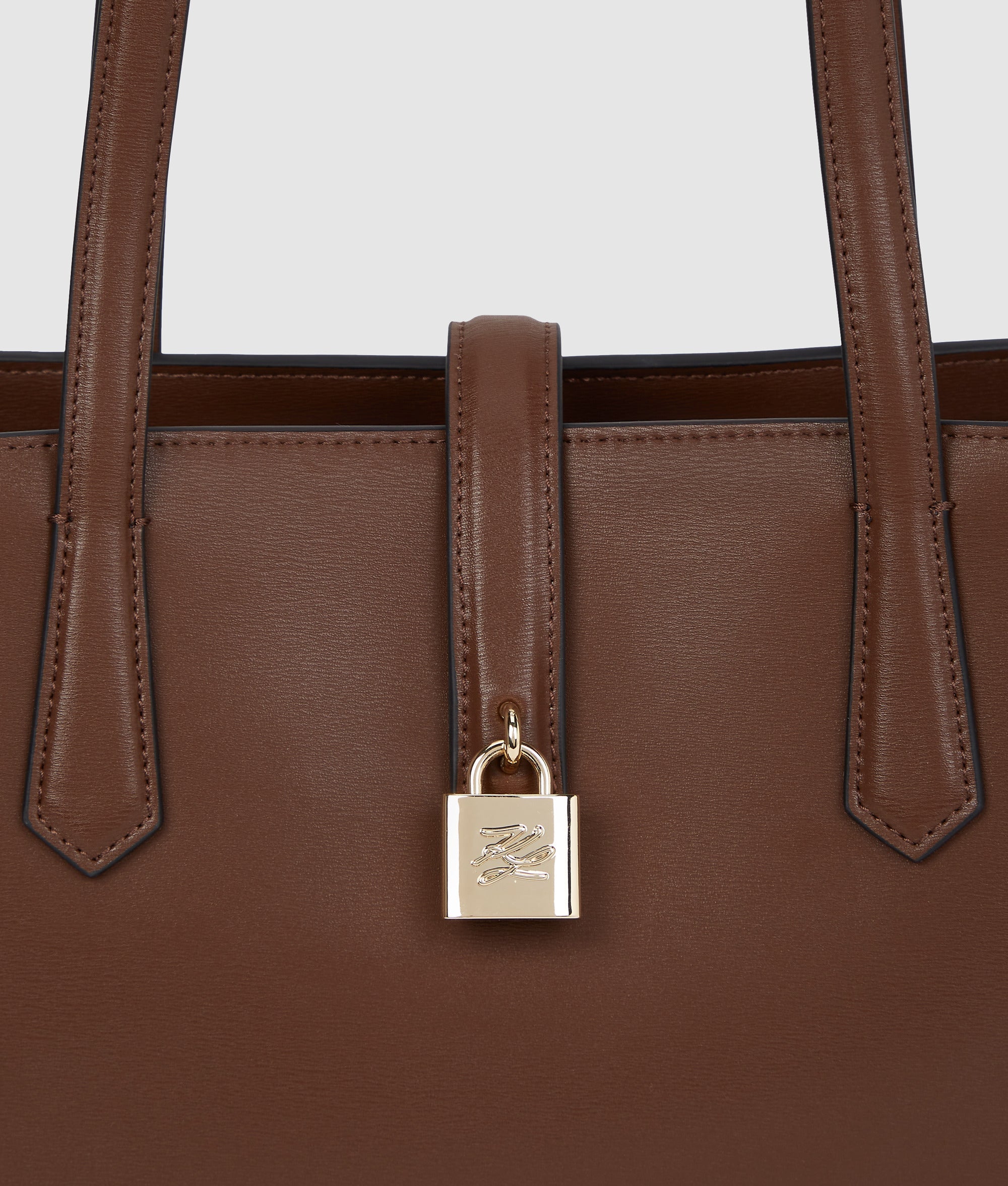 K/Autograph padlock tote bag