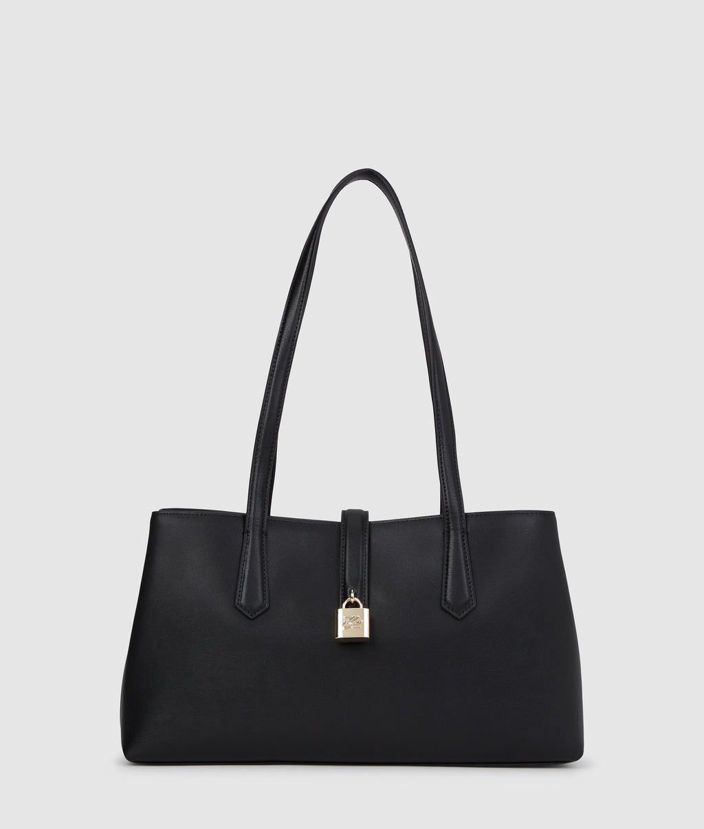 K/Autograph padlock tote bag