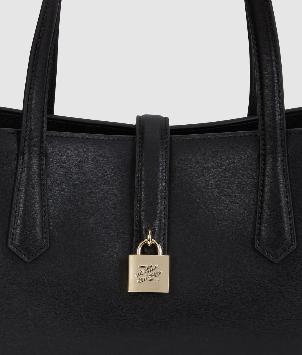 K/Autograph padlock tote bag