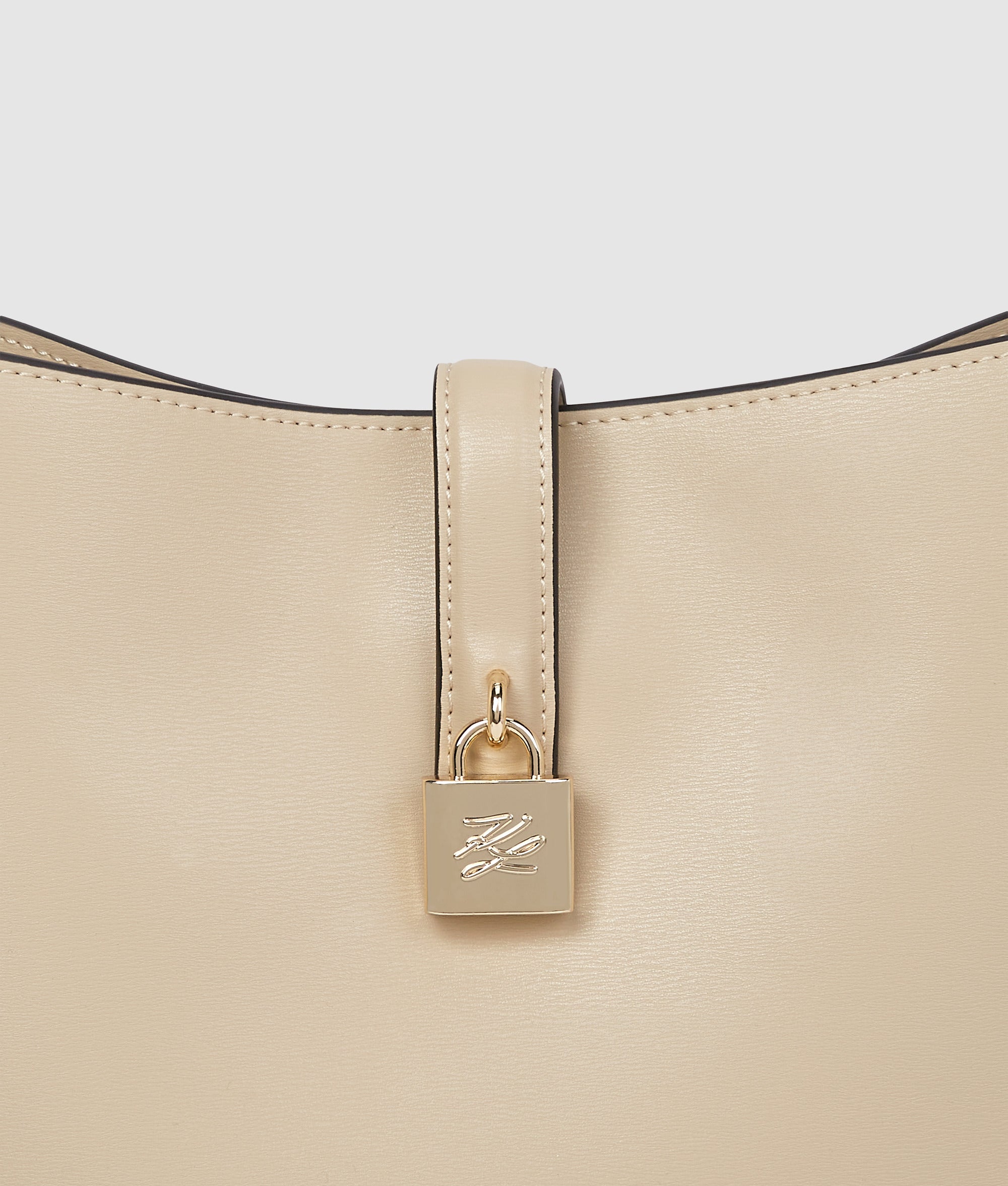 K/Autograph padlock hobo bag