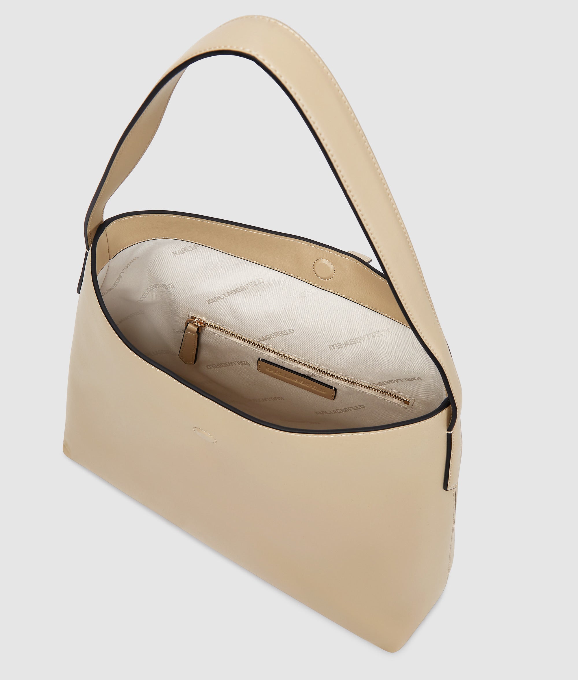 K/Autograph padlock hobo bag