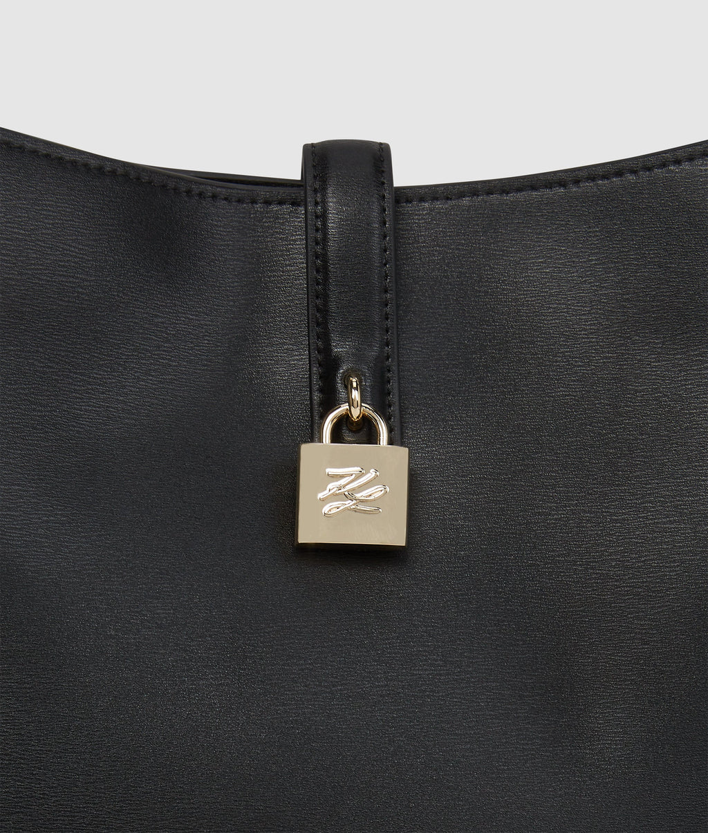 K/Autograph padlock hobo bag