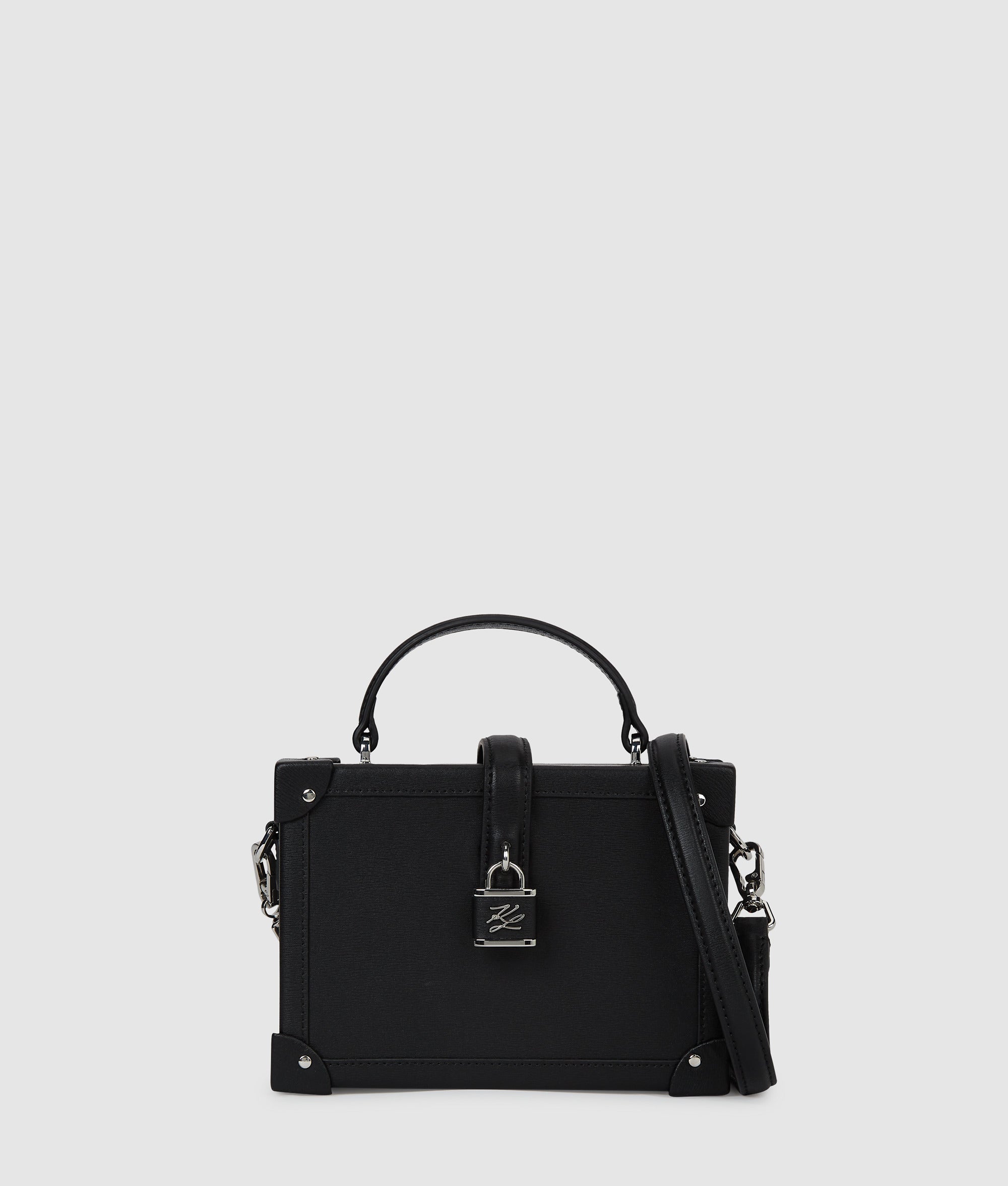 K/Autograph padlock trunk bag