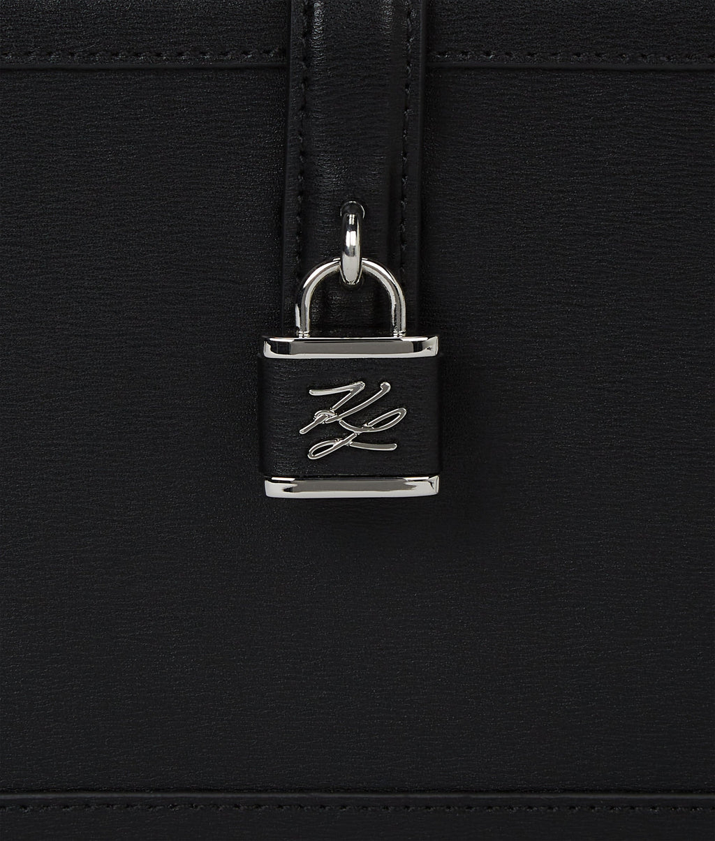 K/Autograph padlock trunk bag