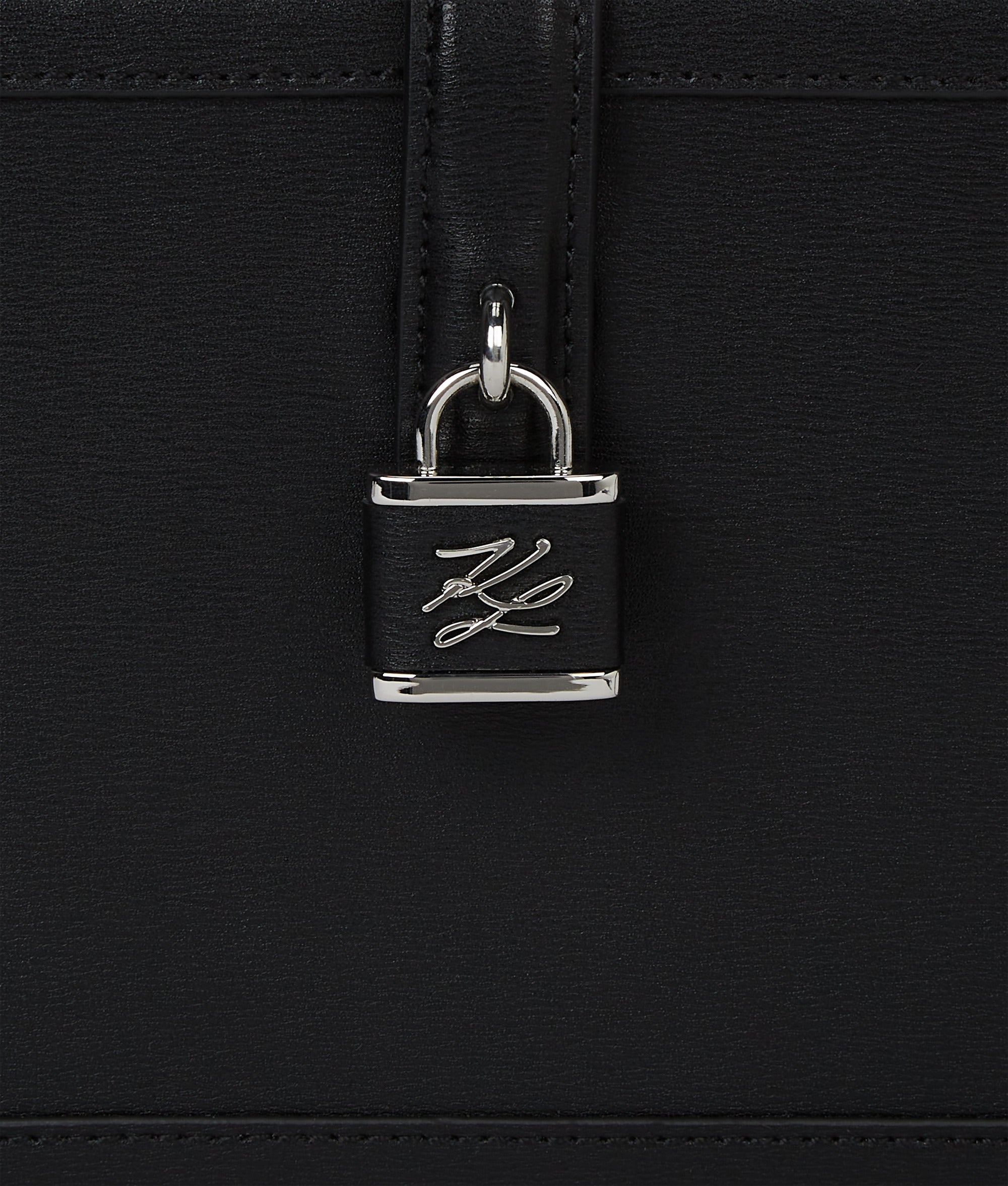 K/Autograph padlock trunk bag