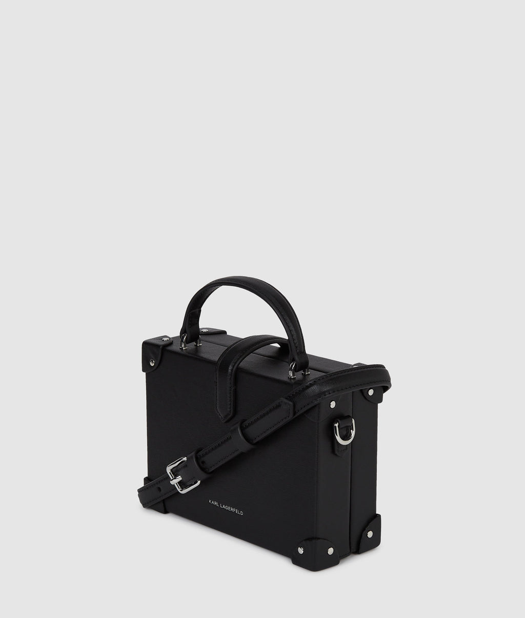 K/Autograph padlock trunk bag