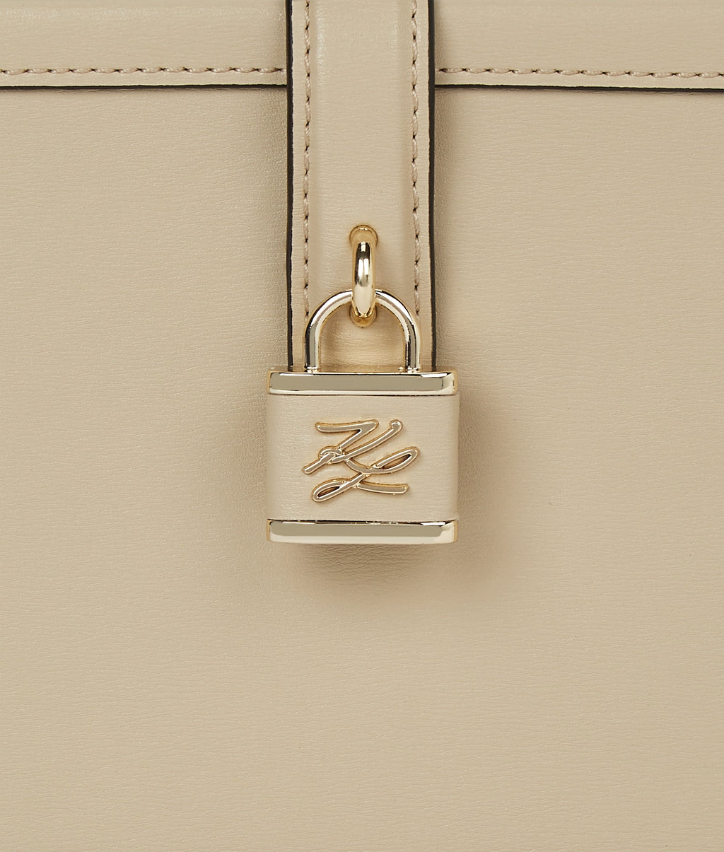 K/Autograph padlock trunk bag