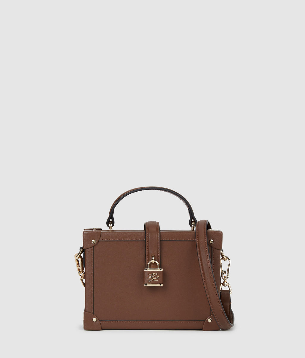 K/Autograph padlock trunk bag