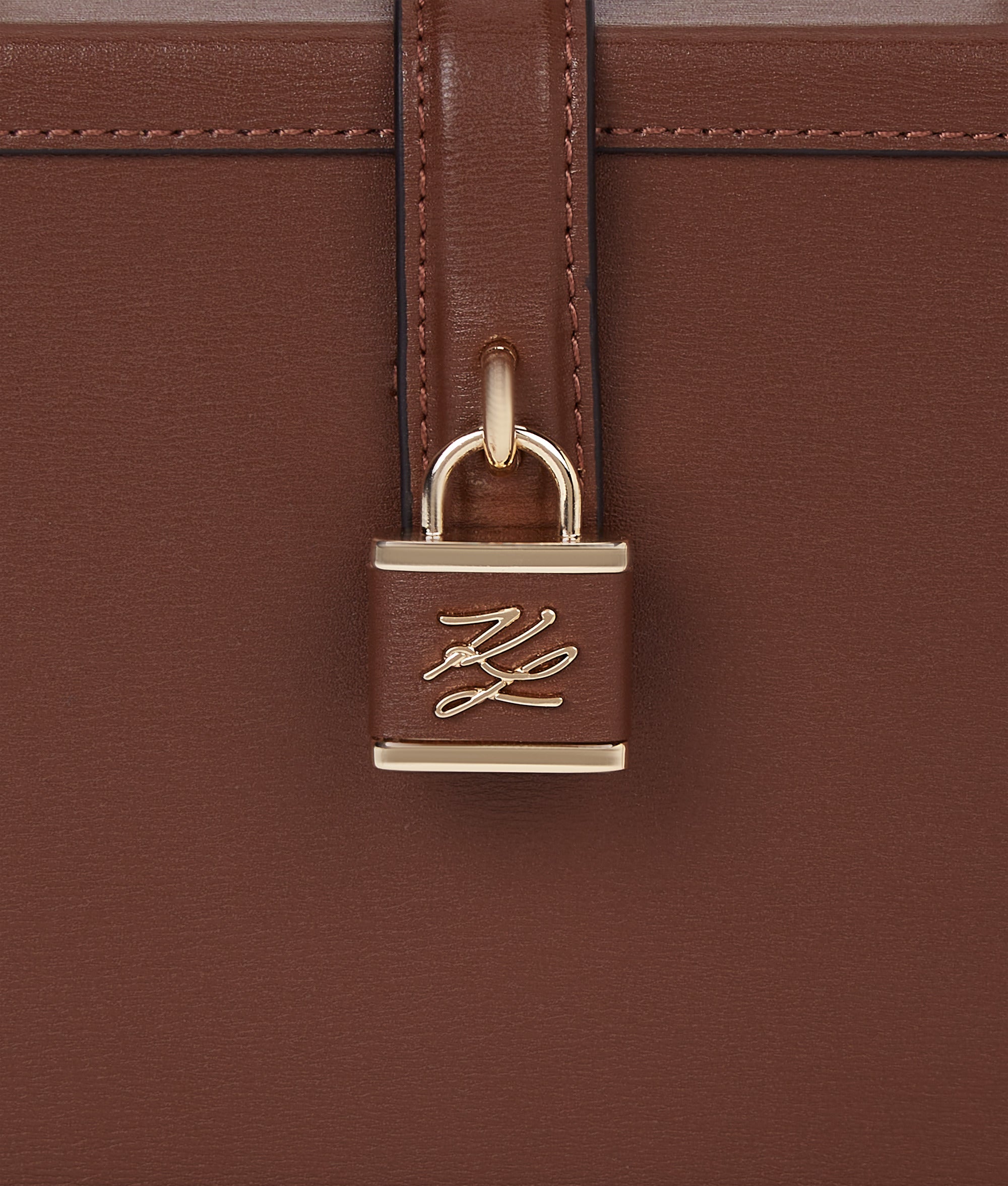 K/Autograph padlock trunk bag