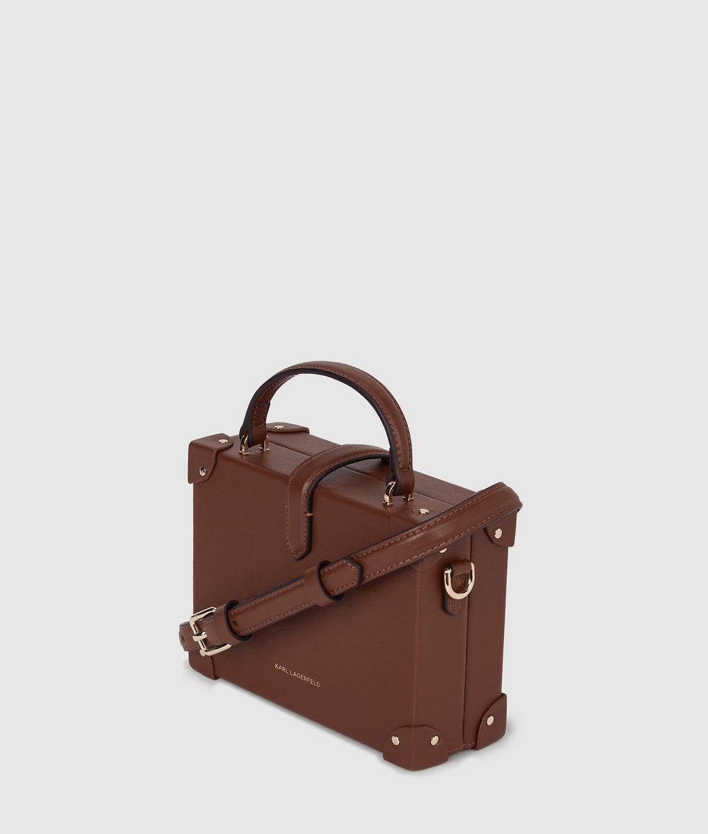 K/Autograph padlock trunk bag