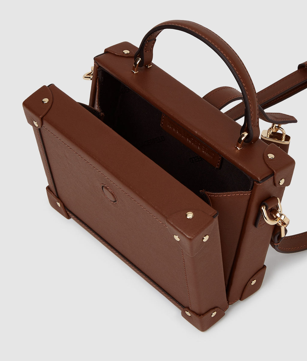K/Autograph padlock trunk bag