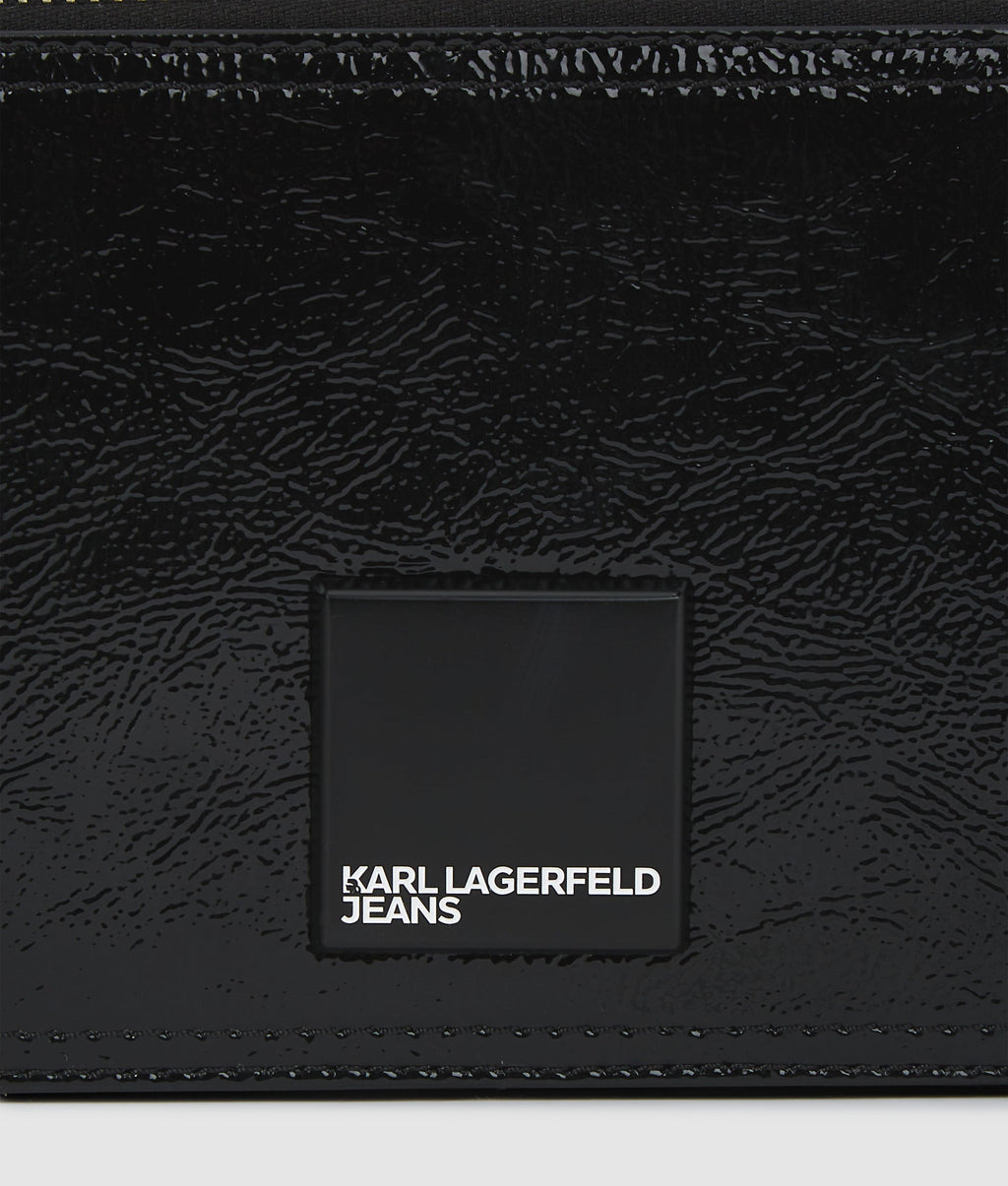 Glossy camera bag