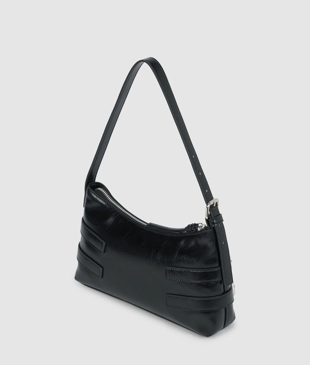 Buckle shoulder bag