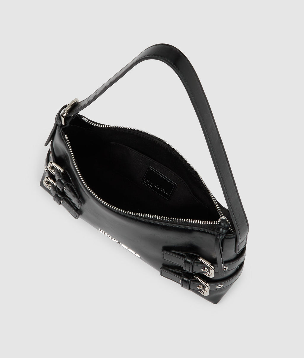 Buckle shoulder bag
