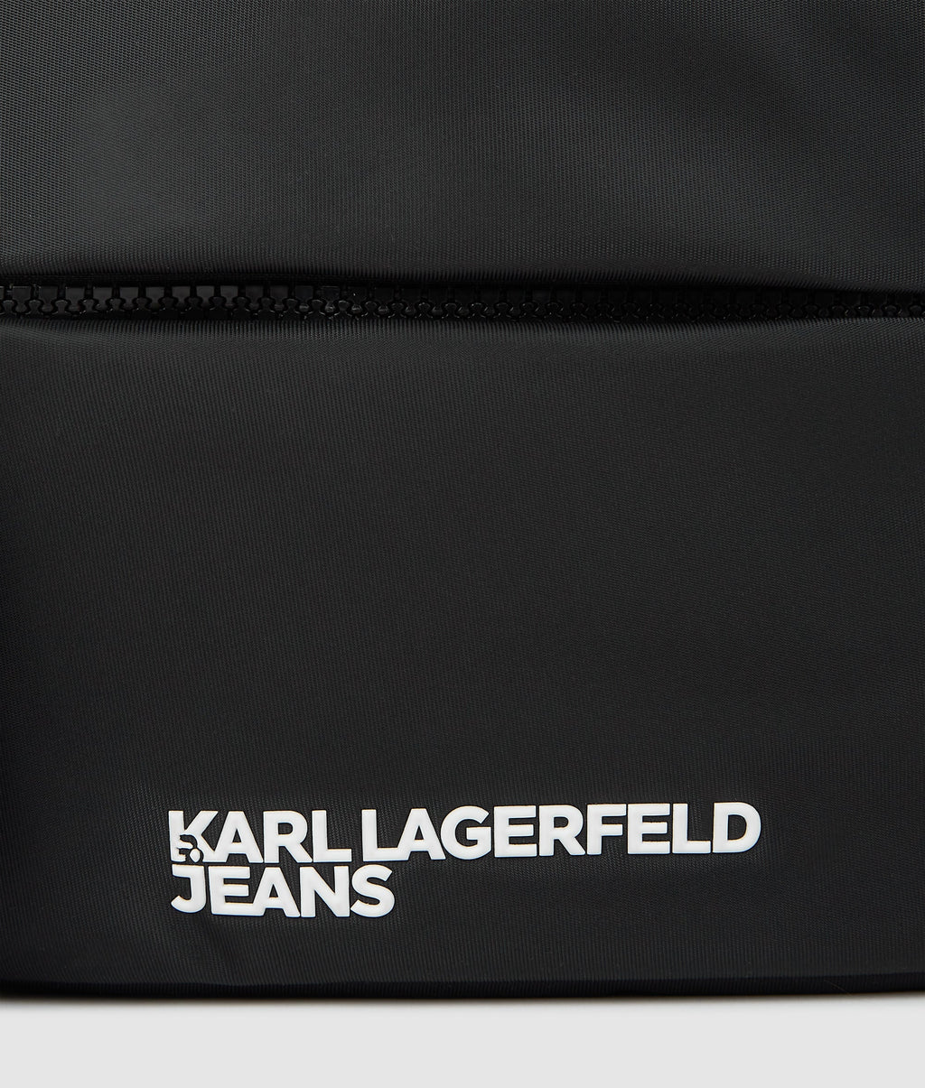 Logo nylon crossbody bag