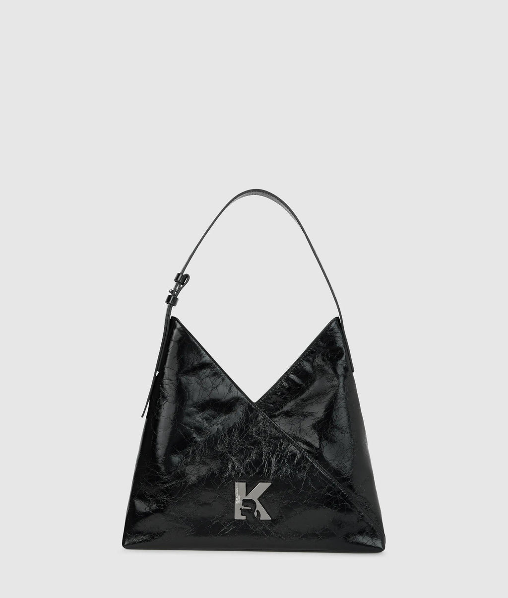 Geo high-shine tote bag
