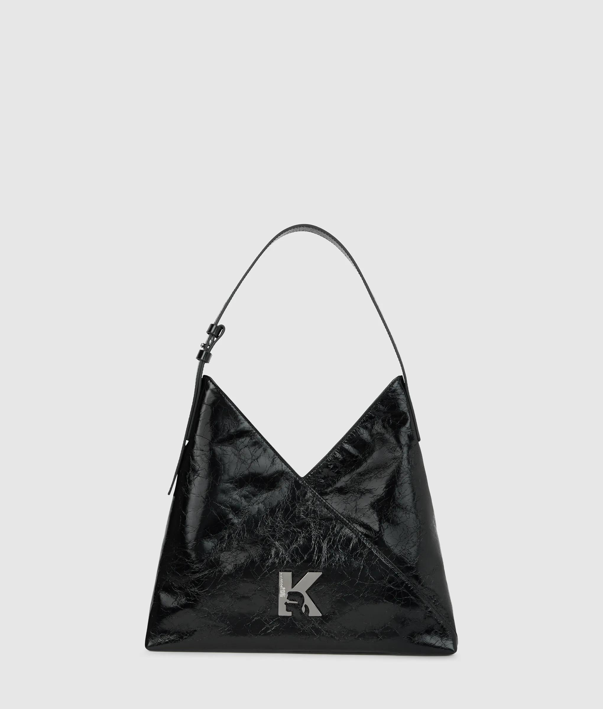Geo high-shine tote bag