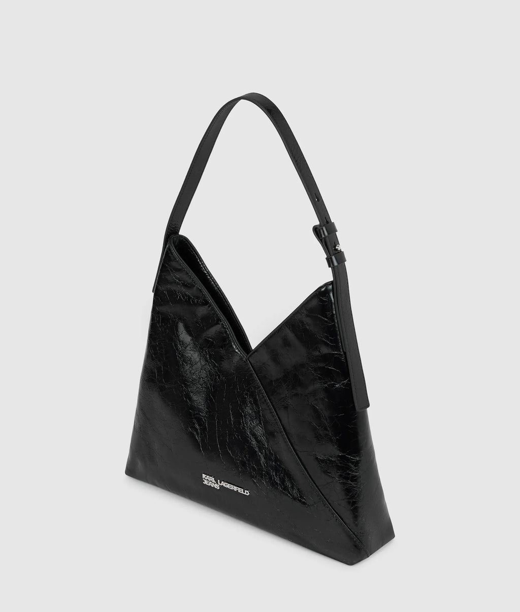 Geo high-shine tote bag