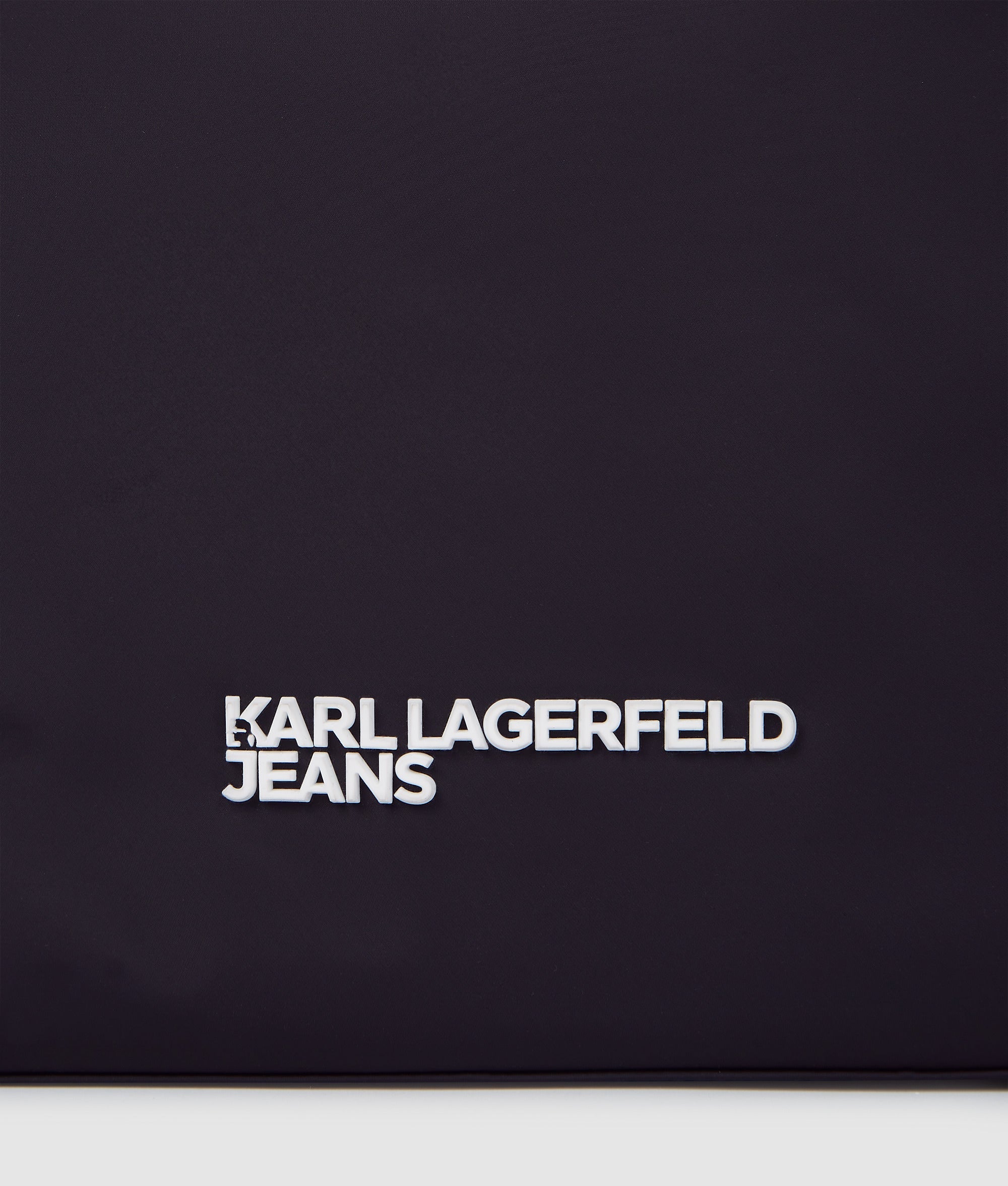 Large cord nylon shoulder bag