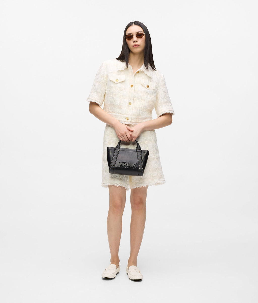 K/Ville small studded tote bag