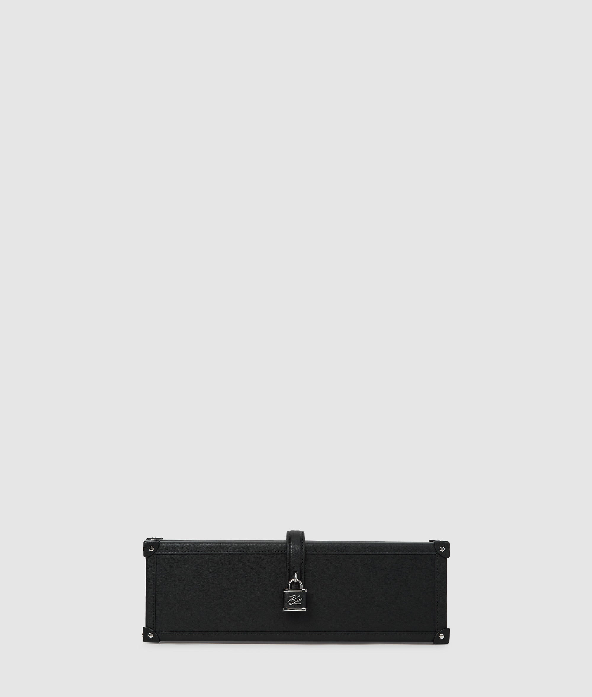 K/Autograph padlock trunk clutch