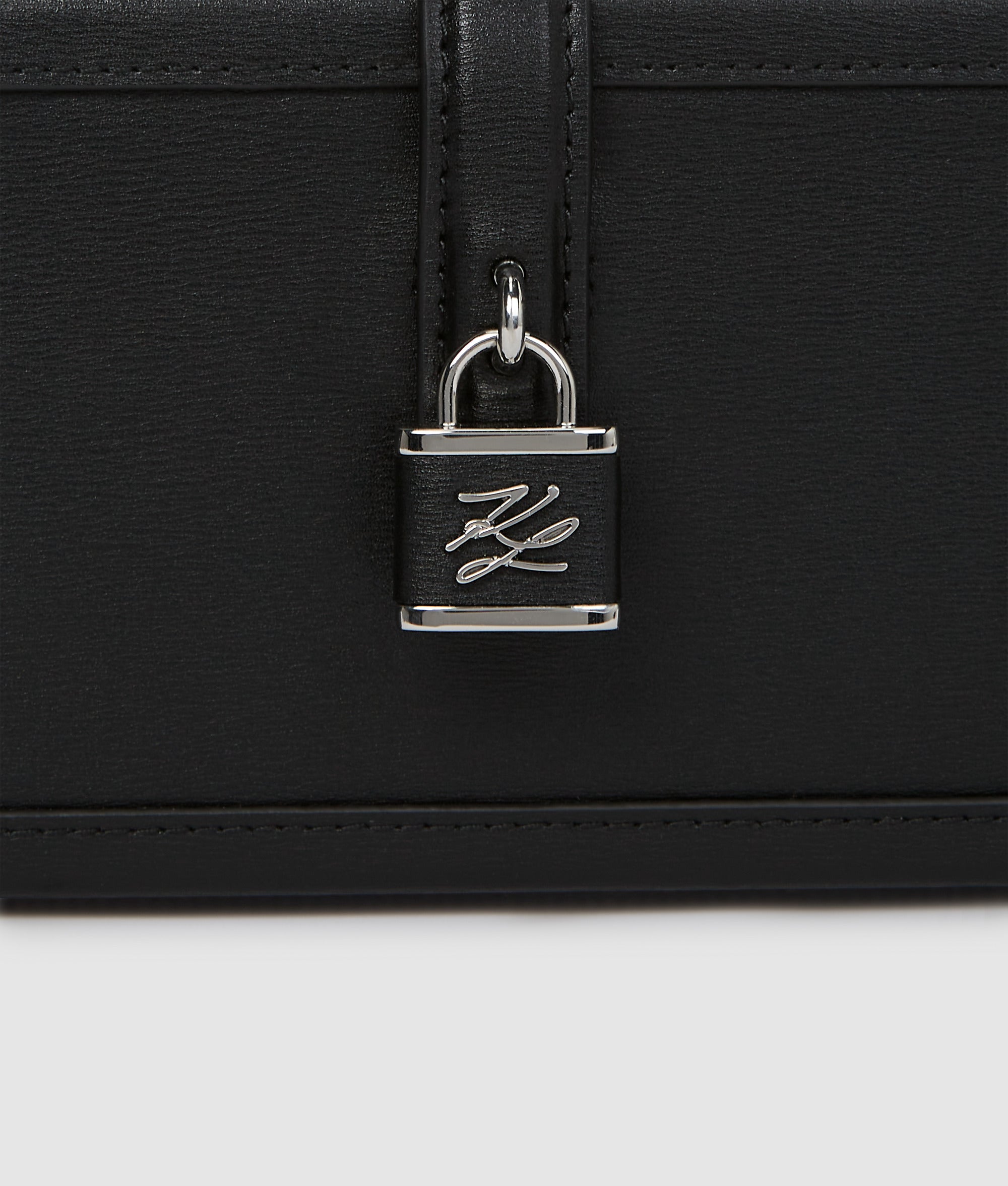 K/Autograph padlock trunk clutch