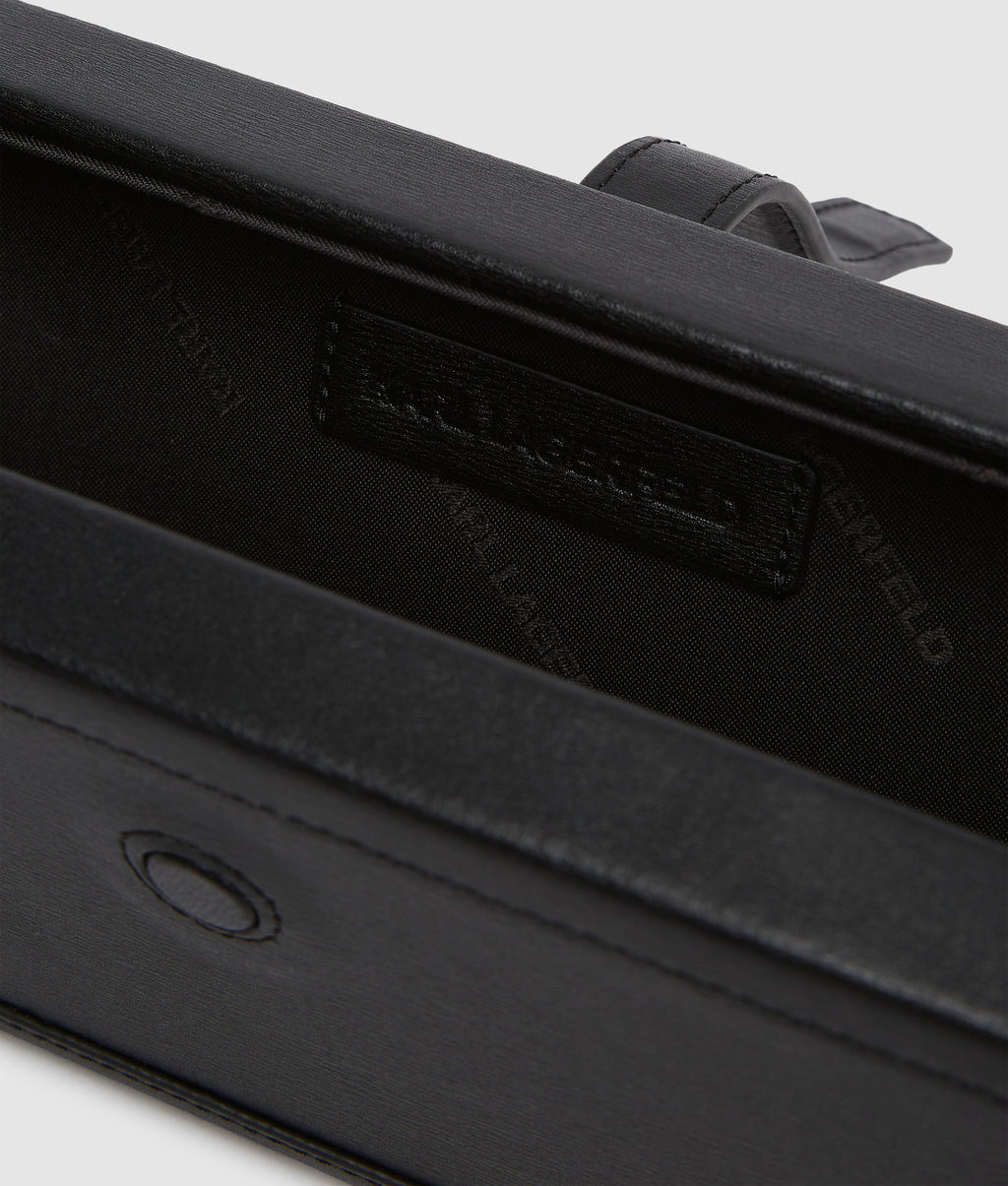 K/Autograph padlock trunk clutch