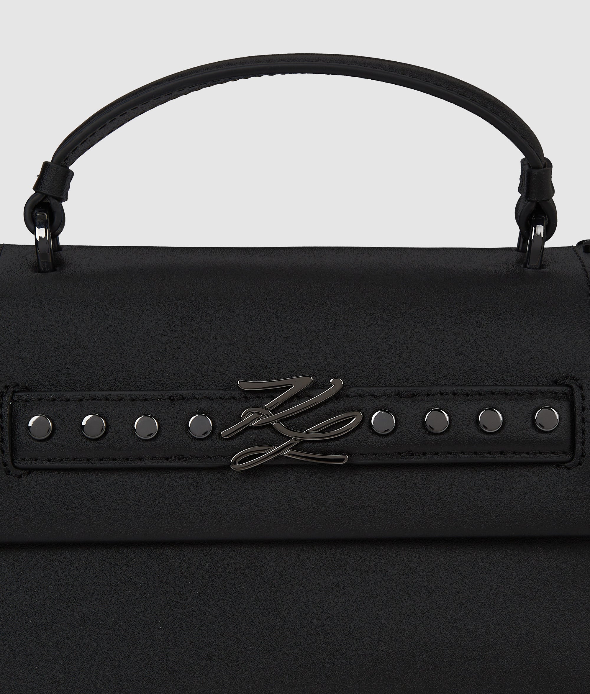 K/Autograph studded top handle bag