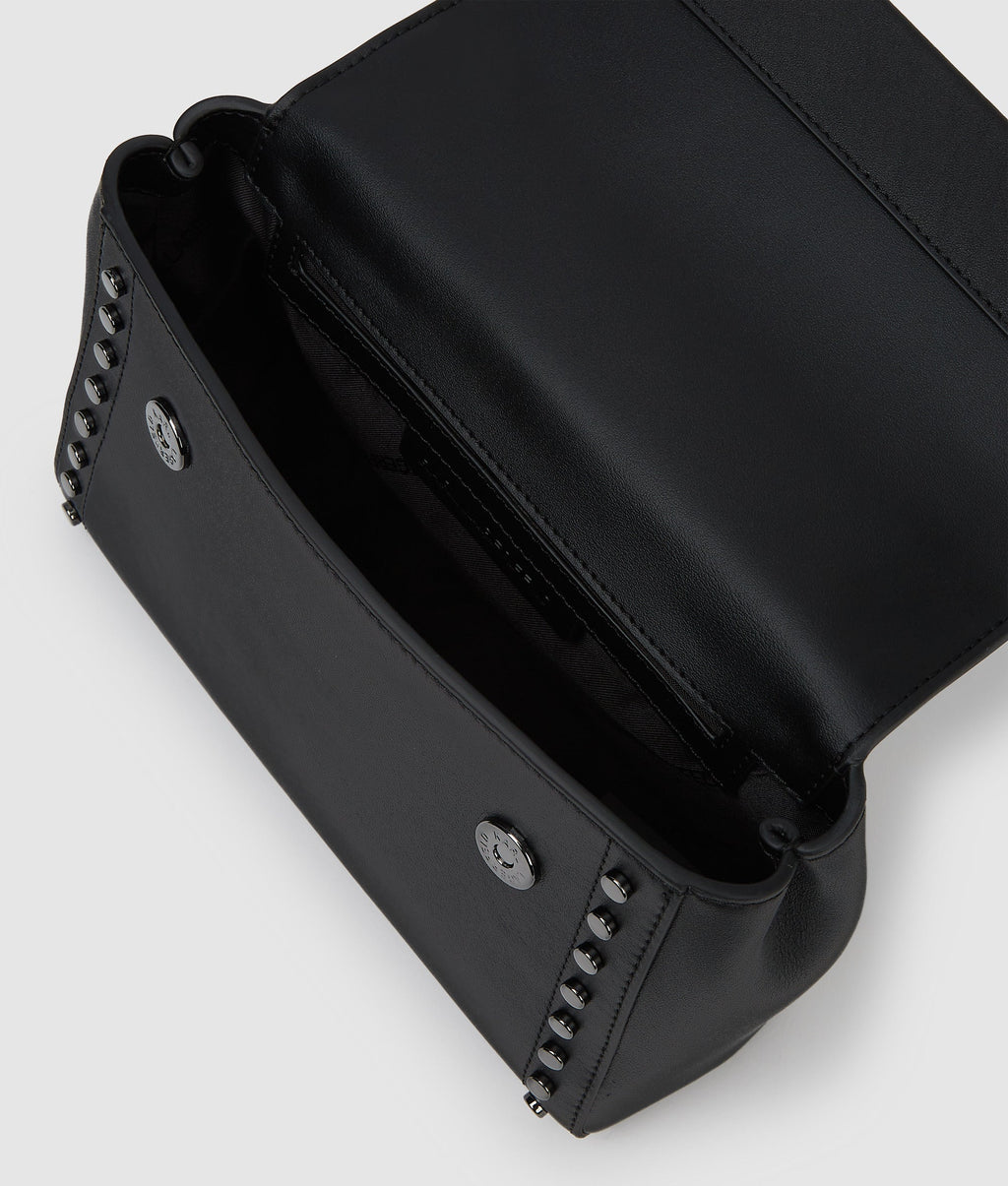 K/Autograph studded top handle bag