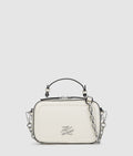 K/Autograph chain top handle bag