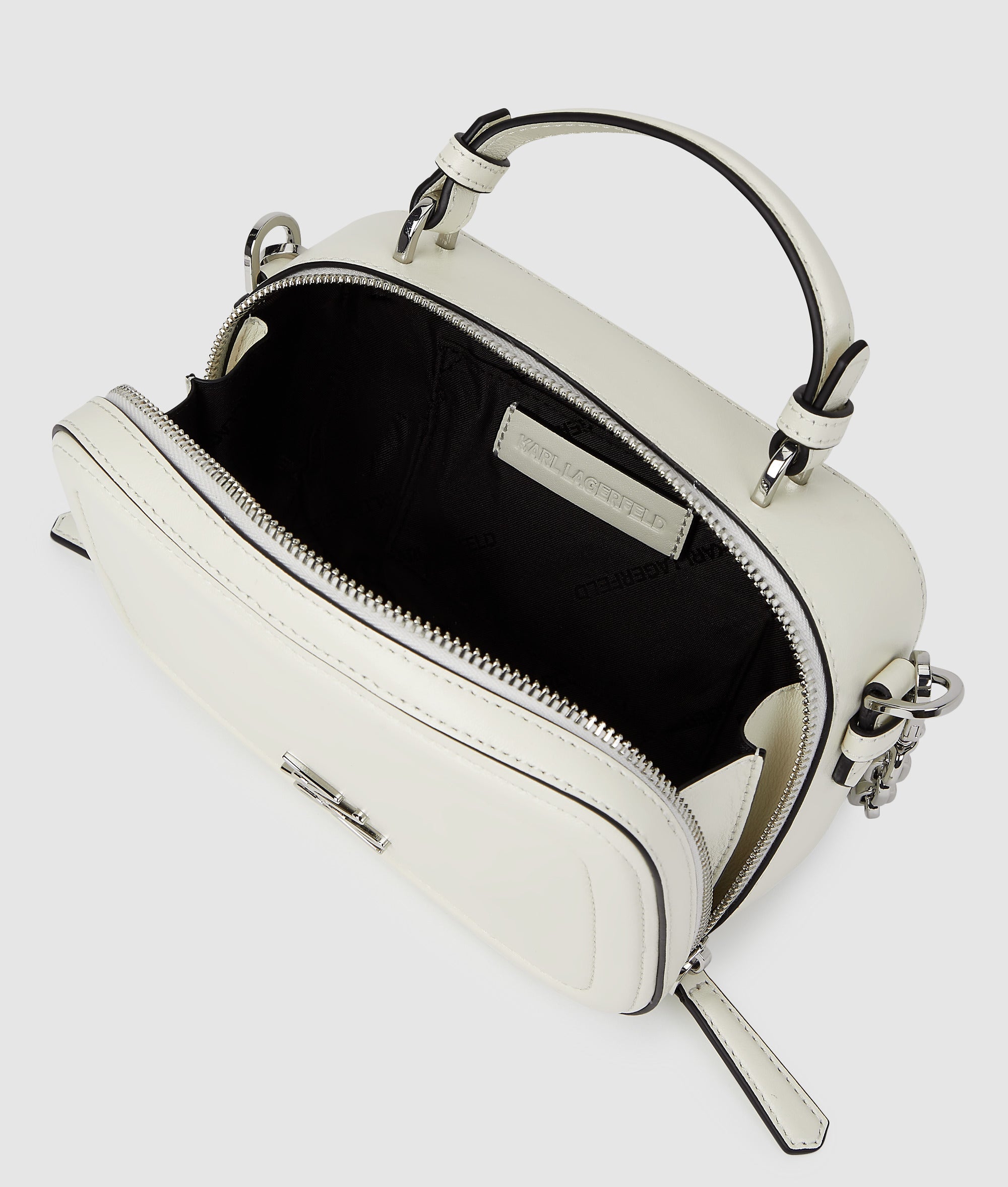 K/Autograph chain top handle bag