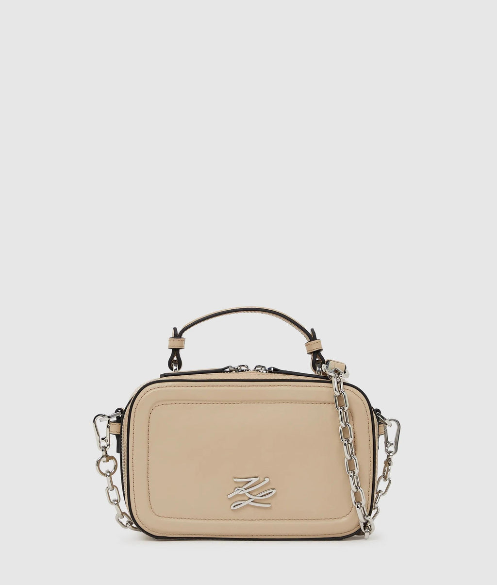 K/Autograph chain top handle bag