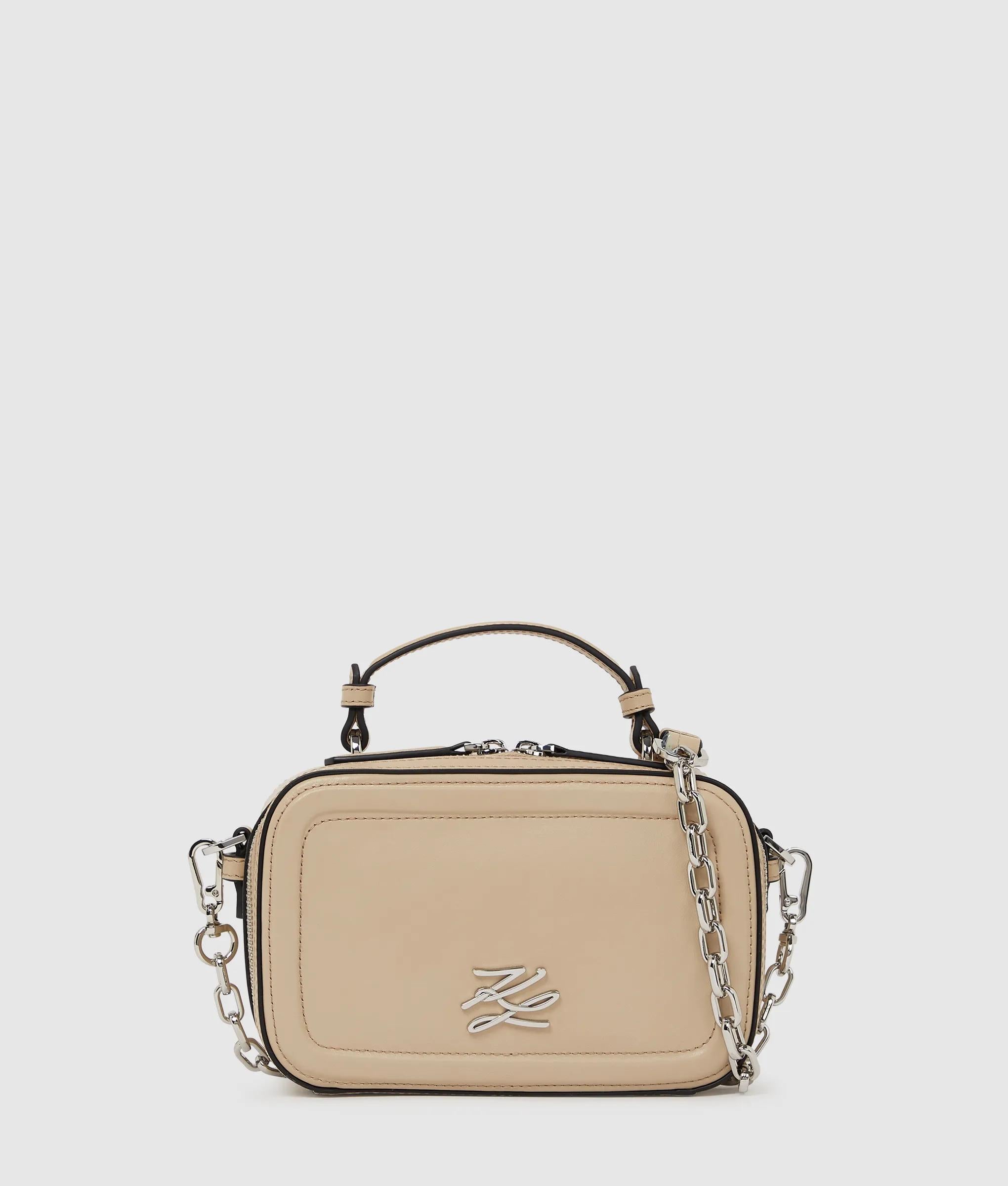 K/Autograph chain top handle bag