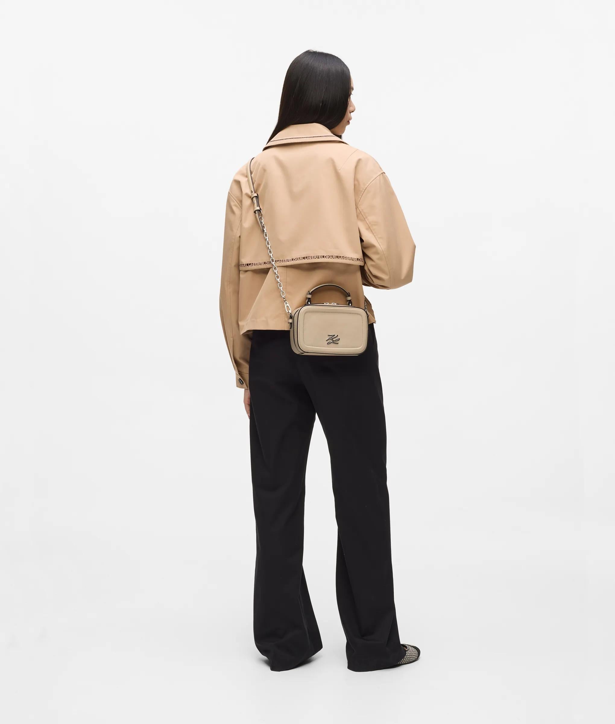 K/Autograph chain top handle bag