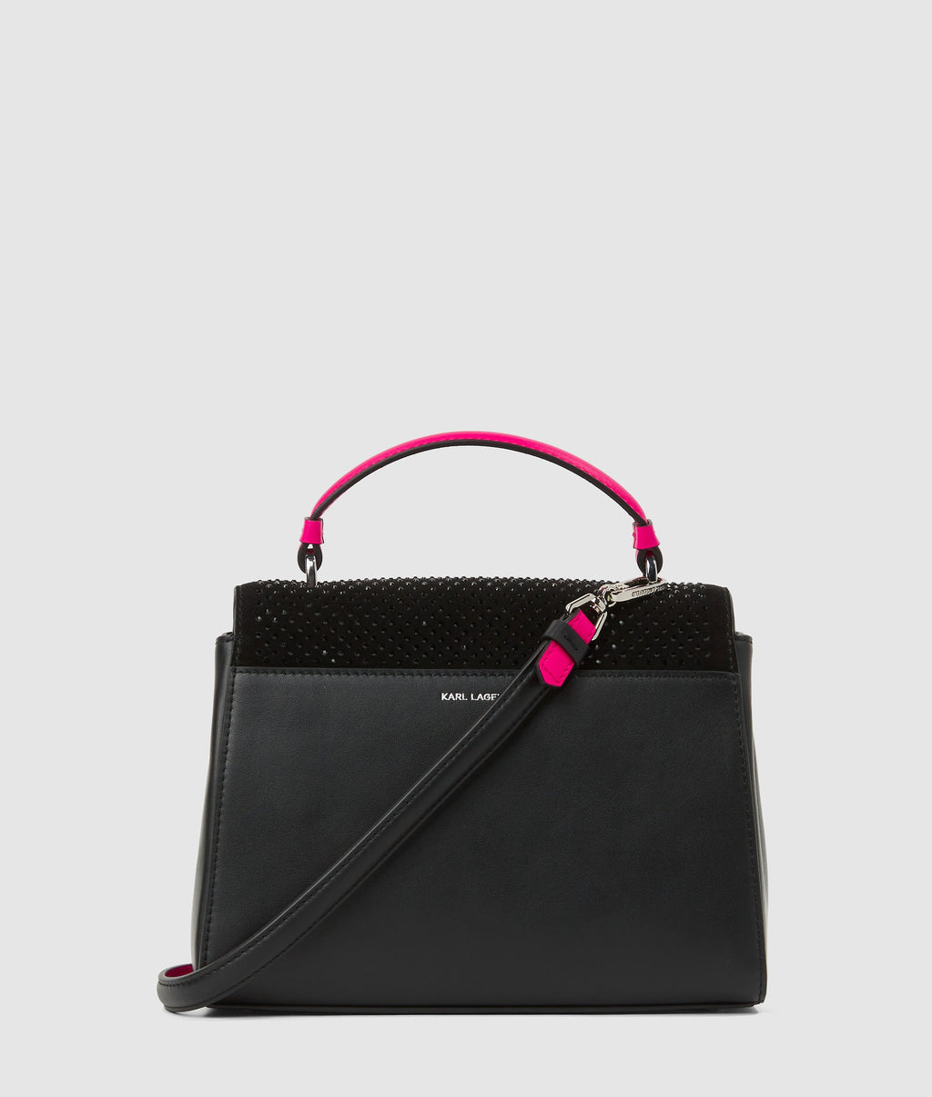 Exclusive K/Autograph rhinestone top-handle bag